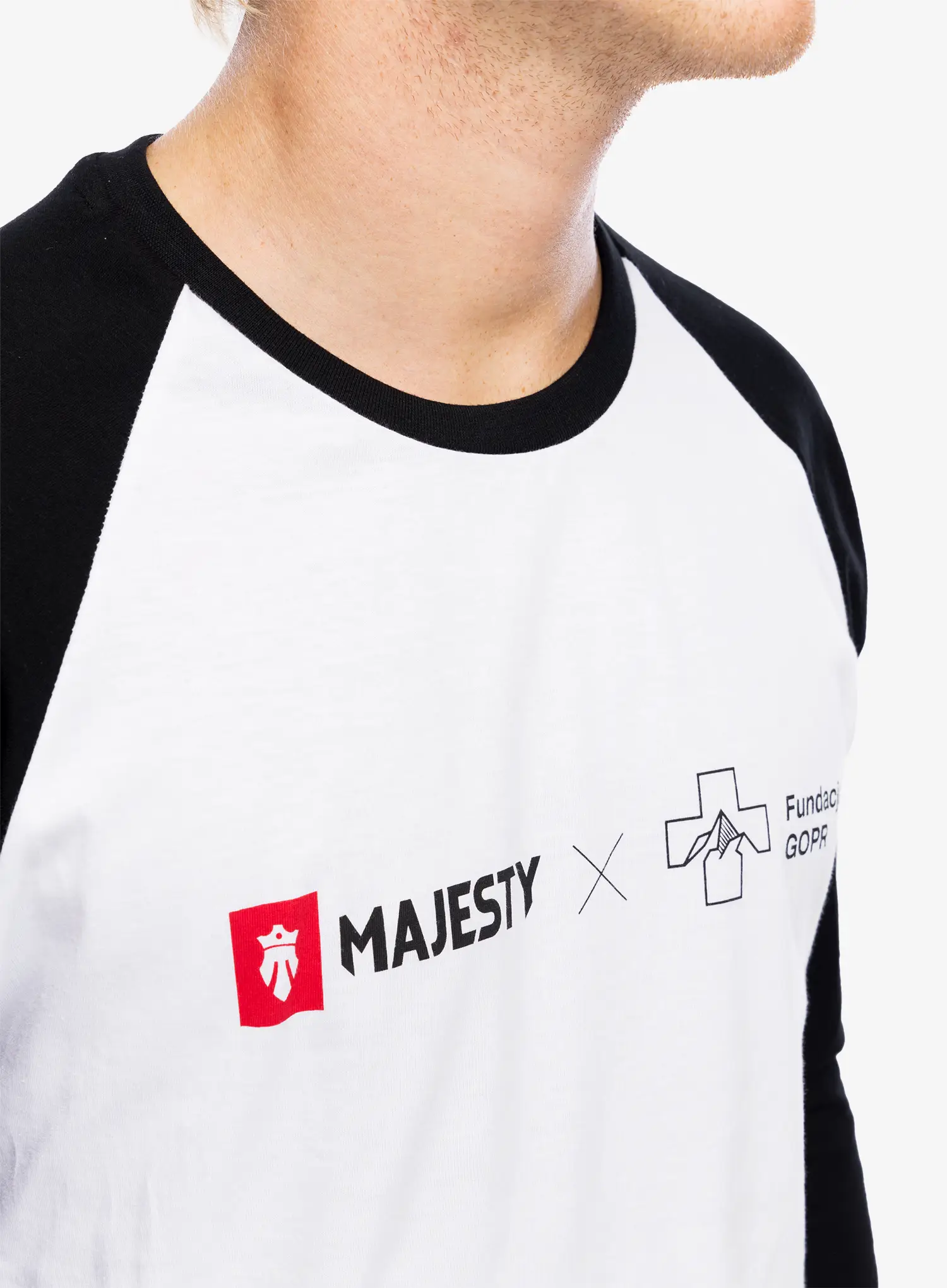 Longsleeve Majesty Fundacja GOPR Ratownik LS - white