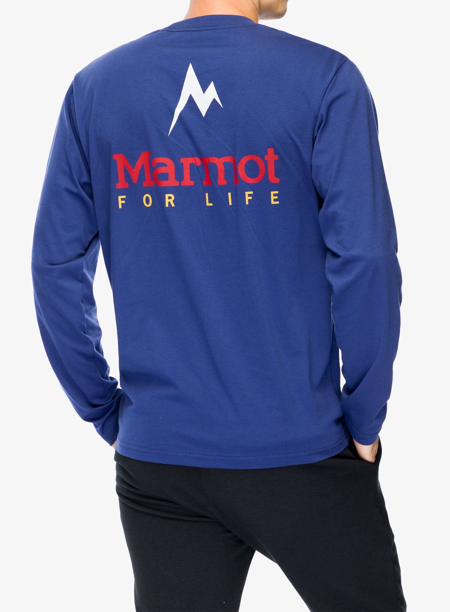 Longsleeve Marmot For Life Tee LS - twilight blue