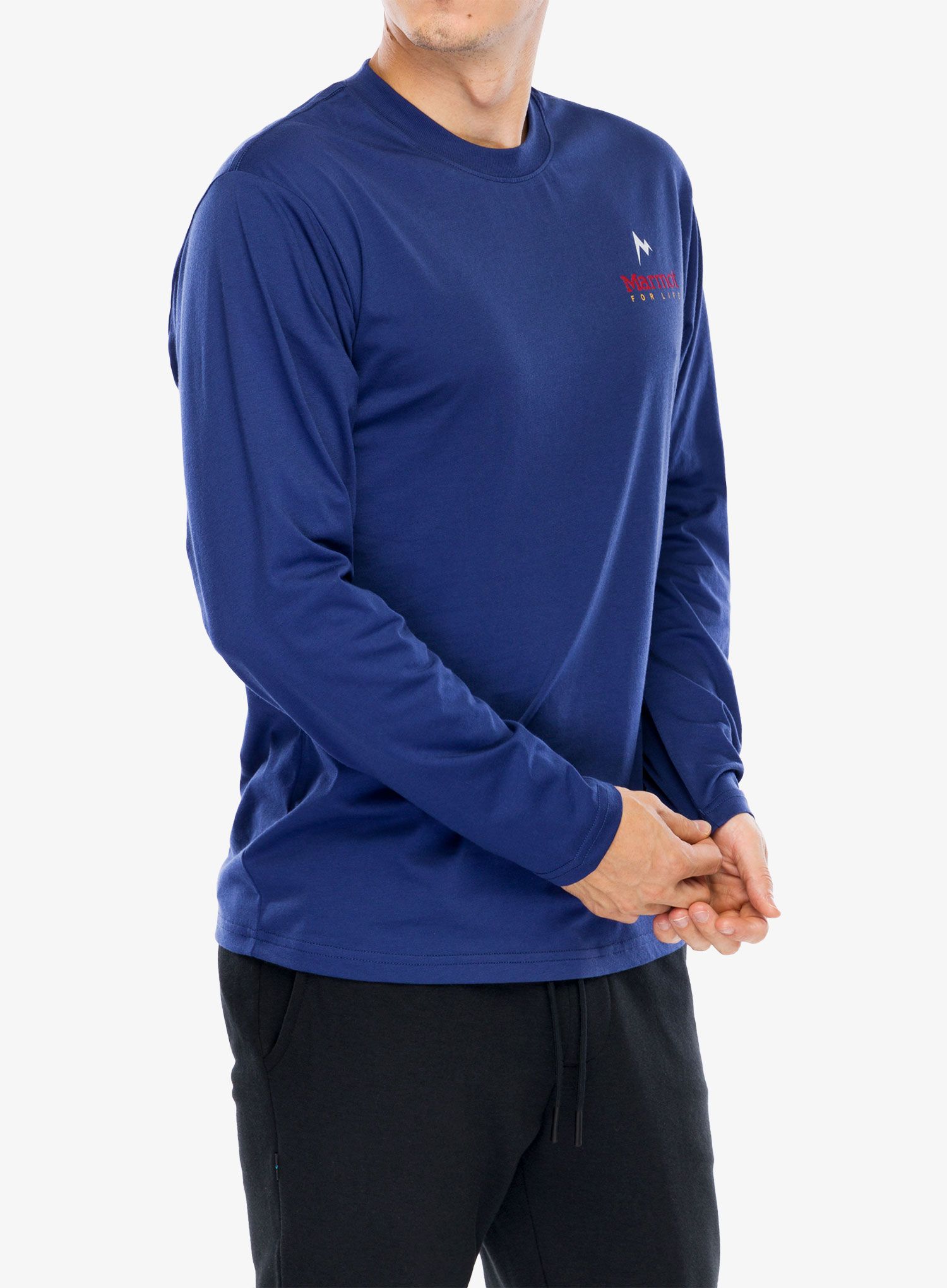 Longsleeve Marmot For Life Tee LS - twilight blue