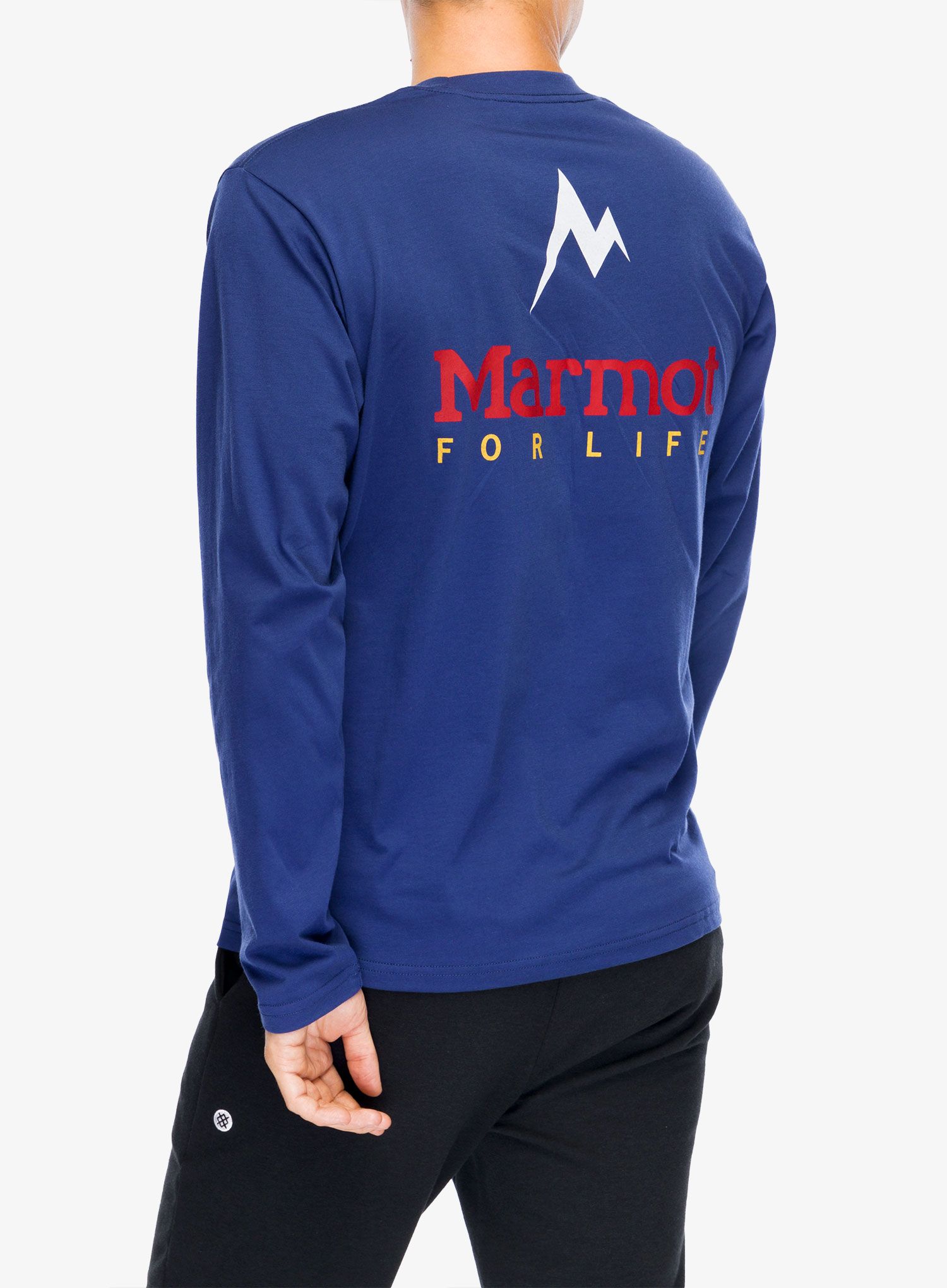 Longsleeve Marmot For Life Tee LS - twilight blue