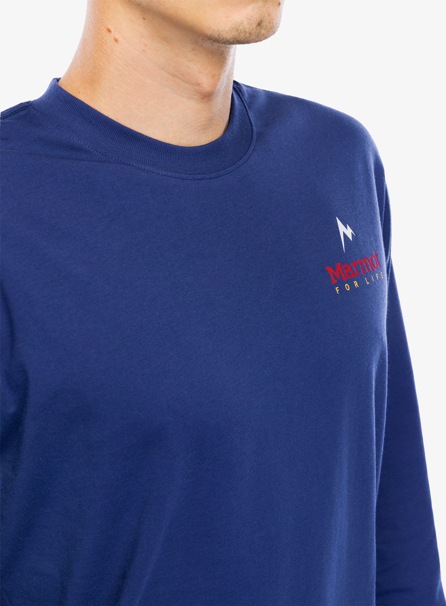 Longsleeve Marmot For Life Tee LS - twilight blue