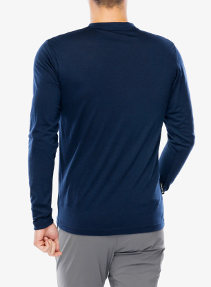 Longsleeve Sensor Merino Active Outside Tee LS - deep blue