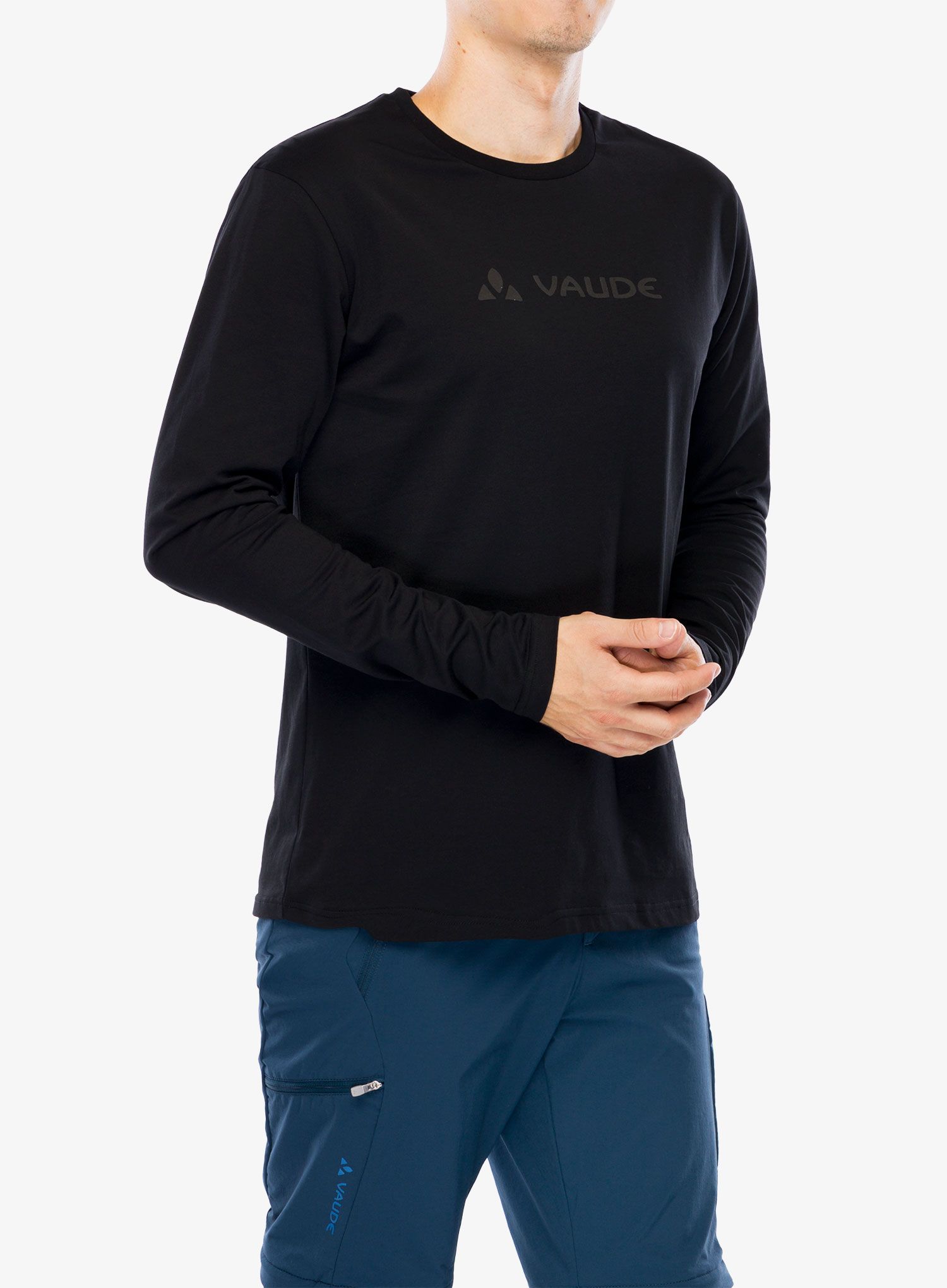 Longsleeve Vaude Logo LS T-Shirt - black