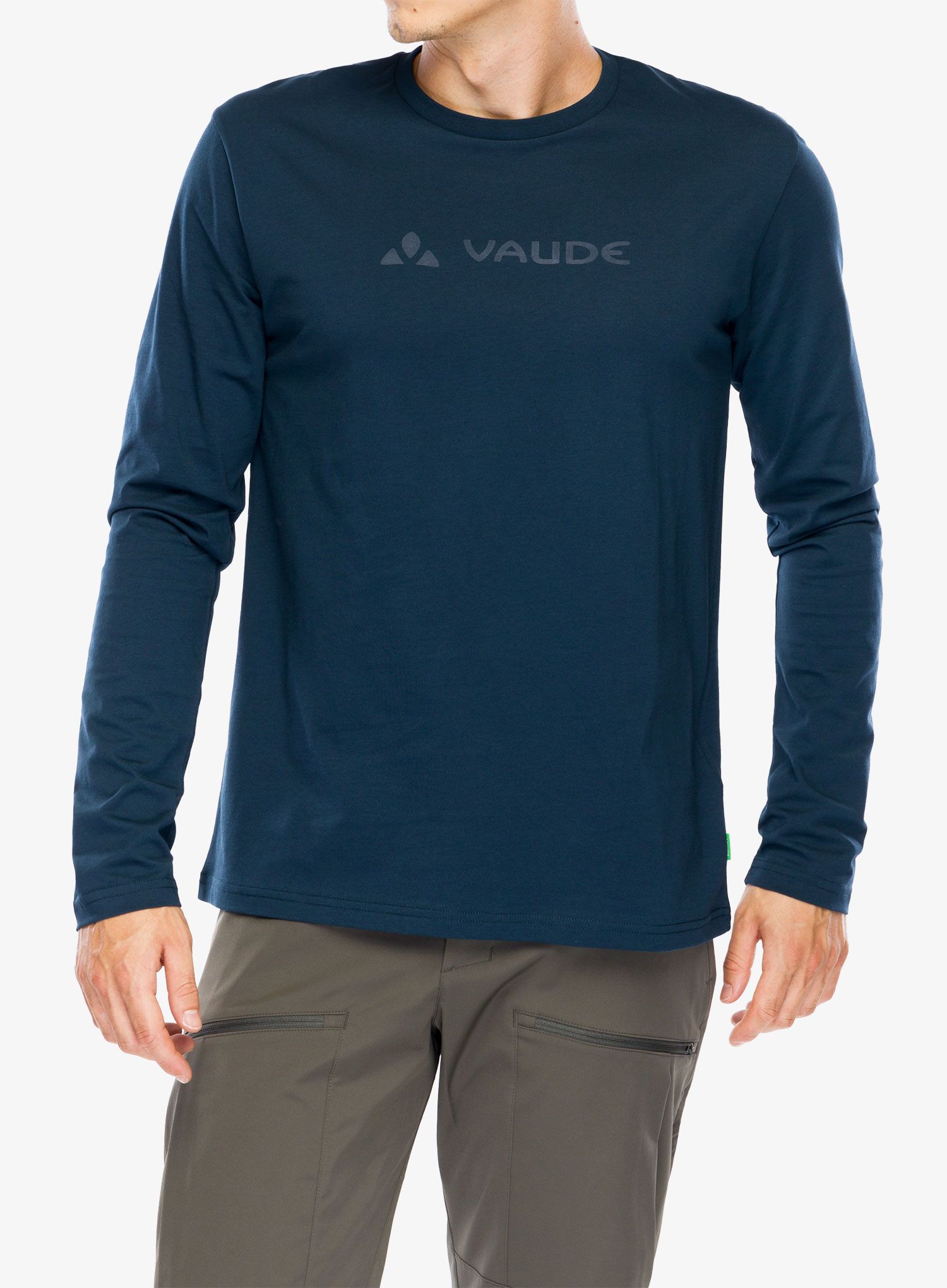 Longsleeve Vaude Logo LS T-Shirt - dark sea