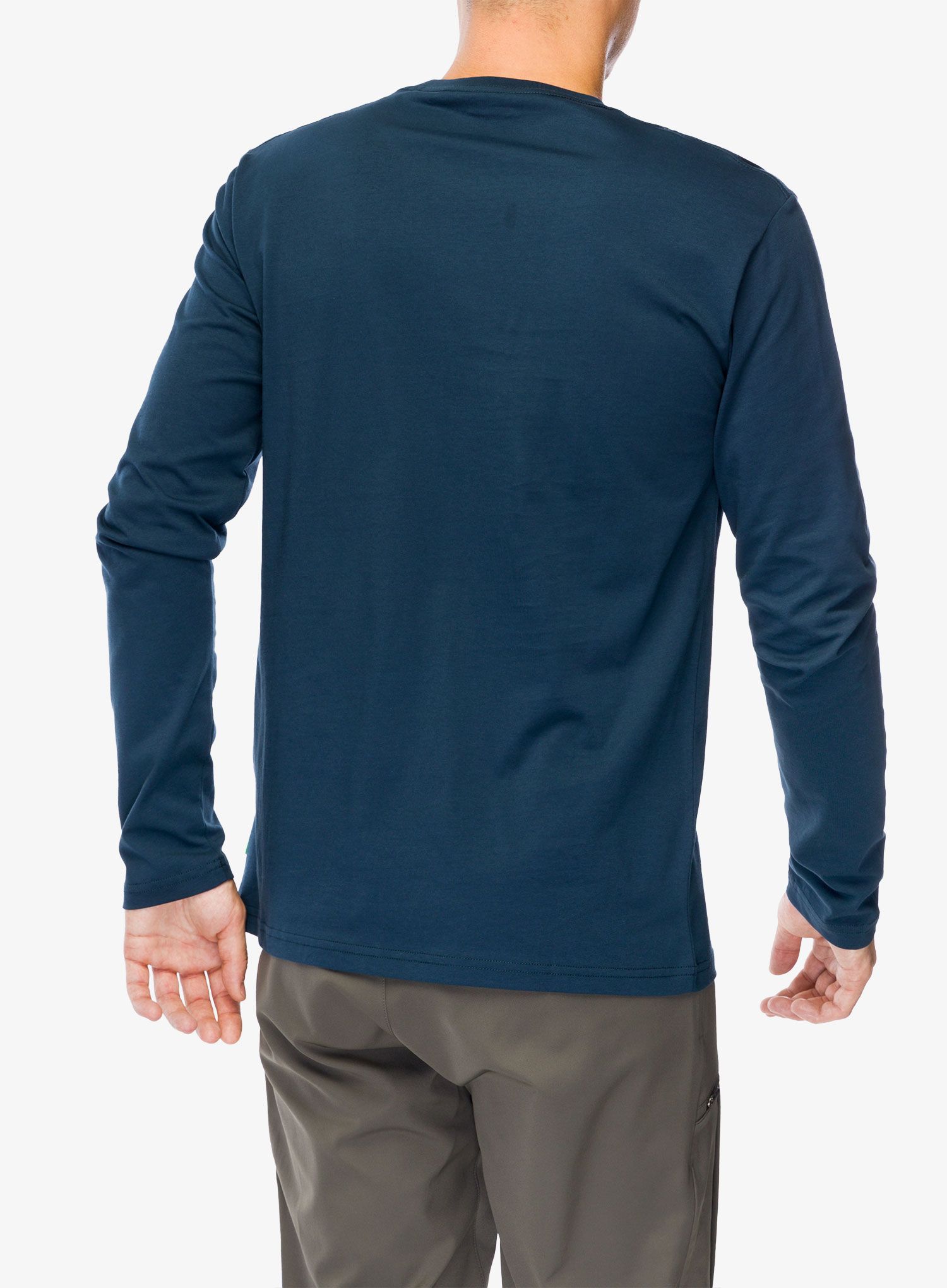 Longsleeve Vaude Logo LS T-Shirt - dark sea