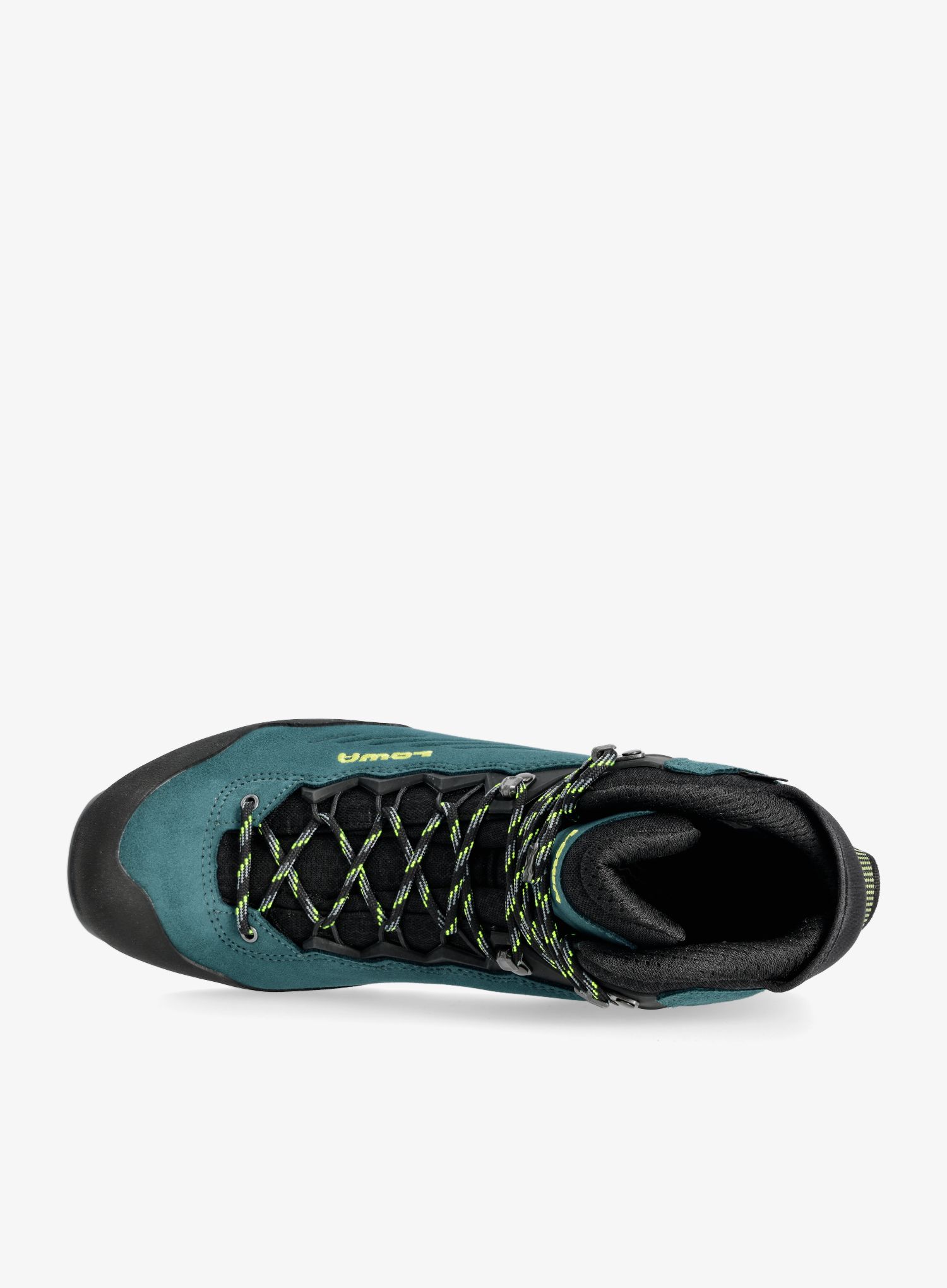 Vysokohorská obuv Lowa Cadin II GTX Mid - steel blue/lime