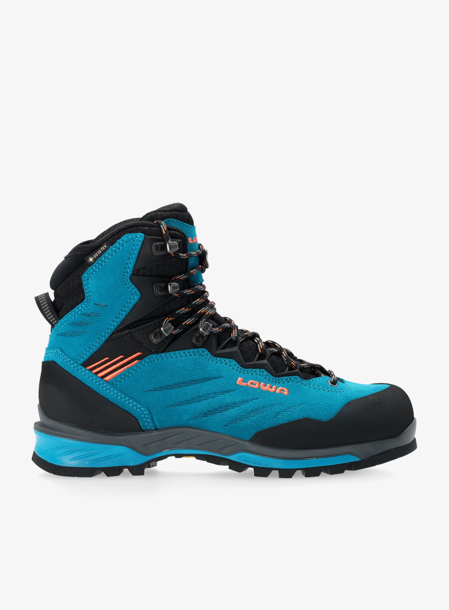 Dámské vysokohorské boty Lowa Cadin II GTX Mid - turquoise/mandarin