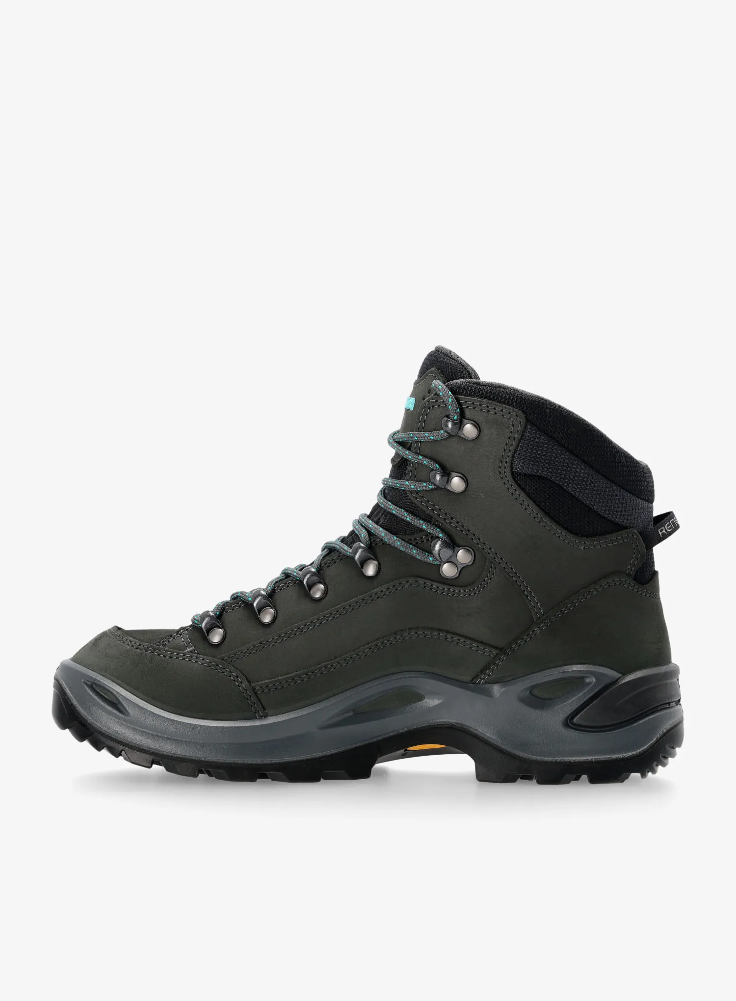 Trekové boty dámské Lowa Renegade GTX Mid - asphalt/turquoise