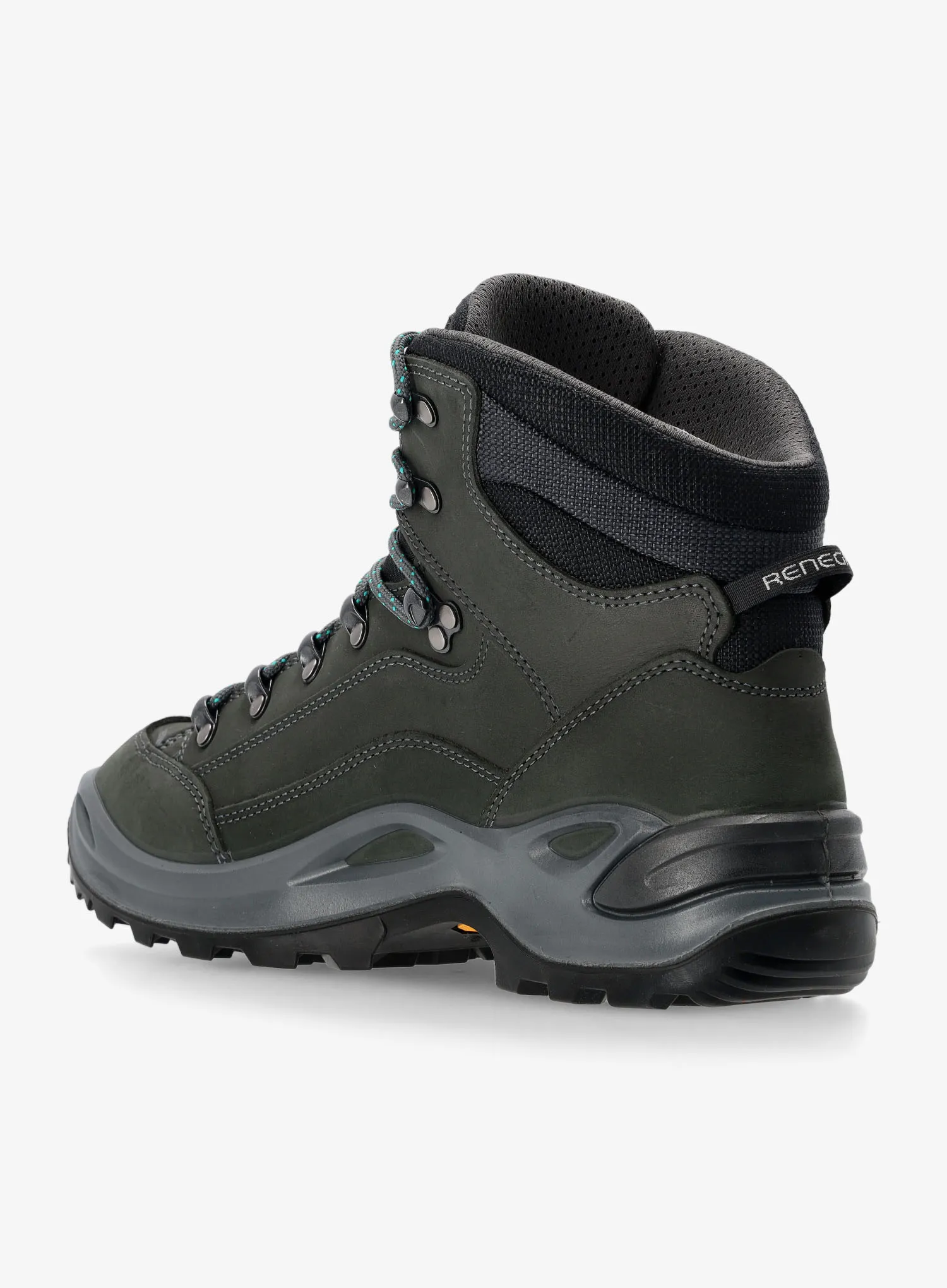 Trekové boty dámské Lowa Renegade GTX Mid - asphalt/turquoise