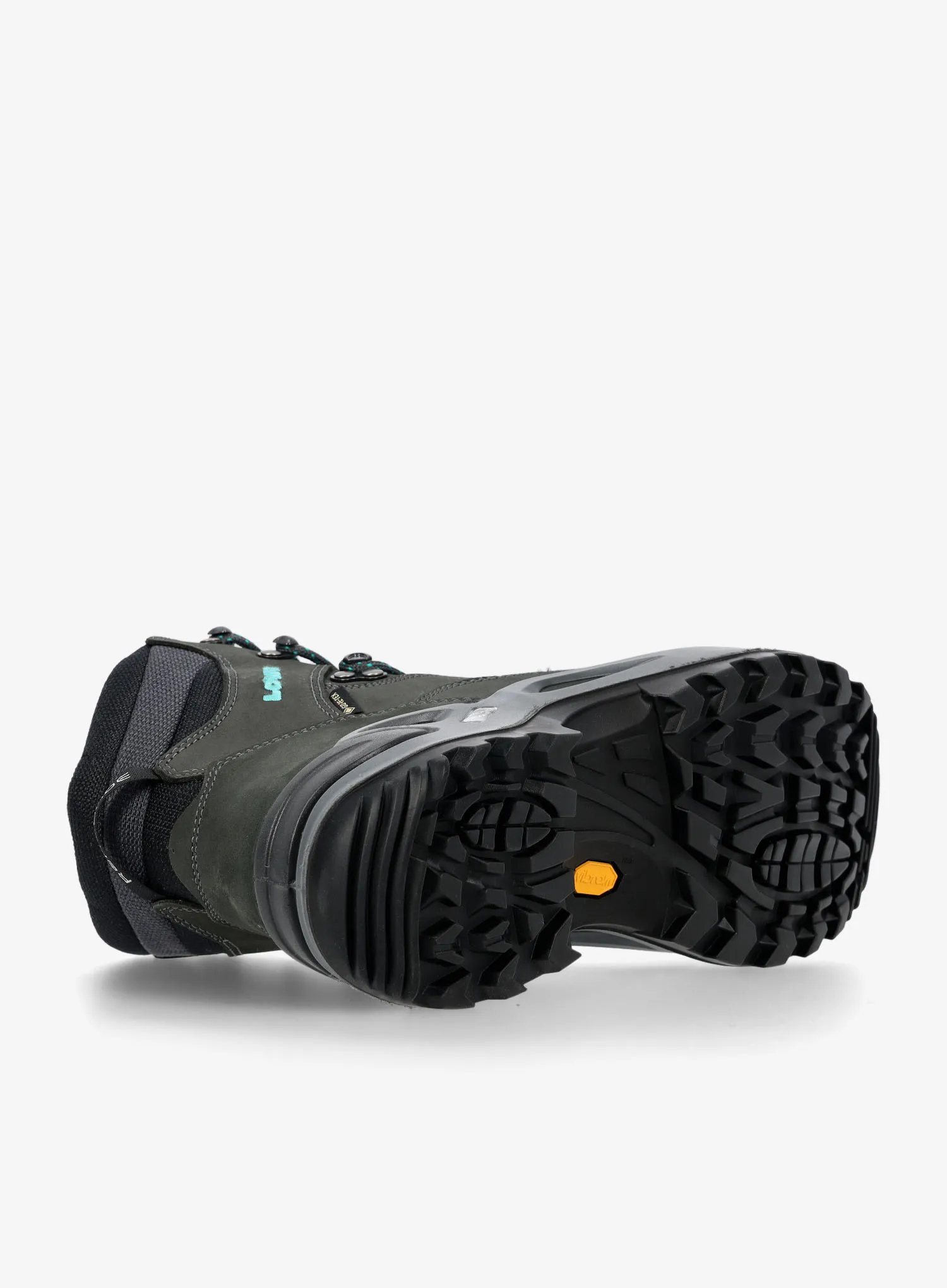 Trekové boty dámské Lowa Renegade GTX Mid - asphalt/turquoise