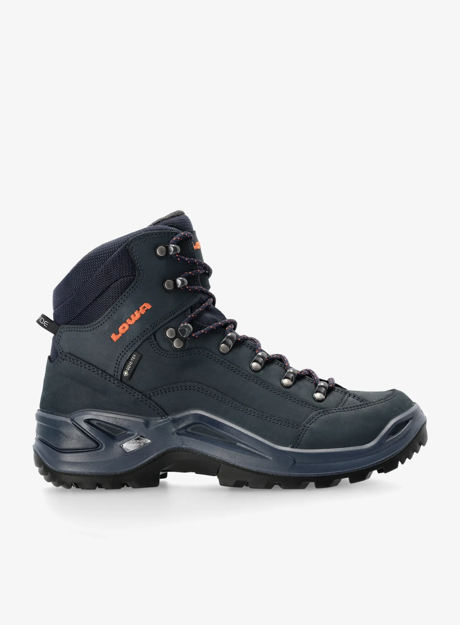 Trekové boty Lowa Renegade GTX Mid - navy/orange