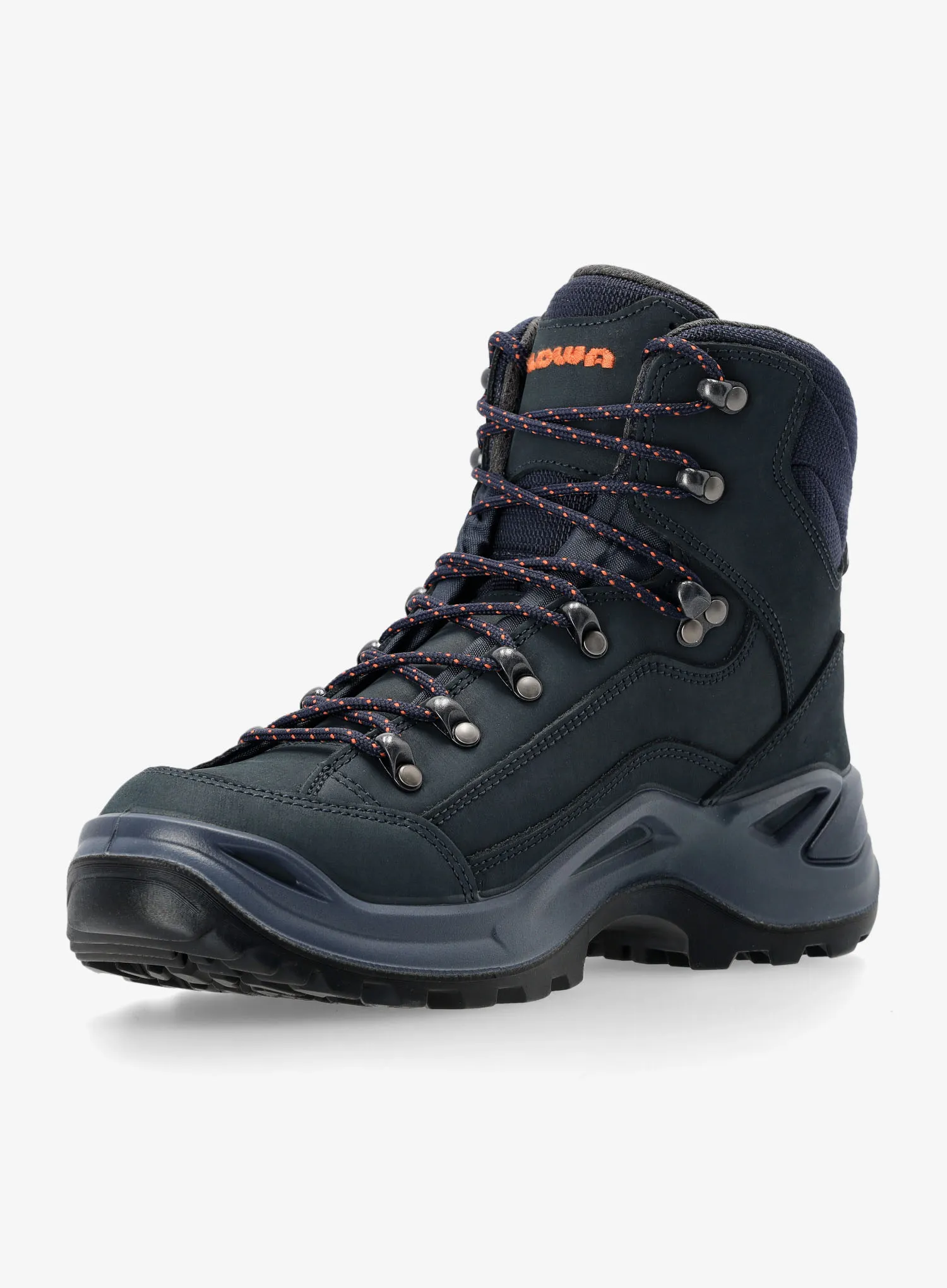 Trekové boty Lowa Renegade GTX Mid - navy/orange