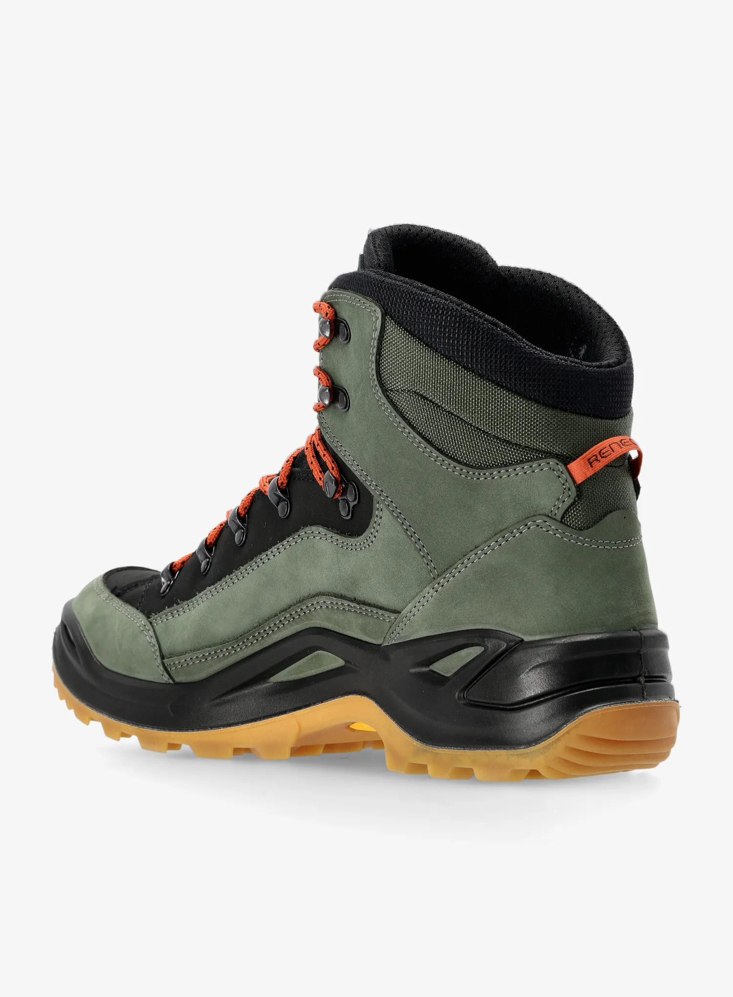 Turistické boty Lowa Renegade GTX Mid - forest/d.brown