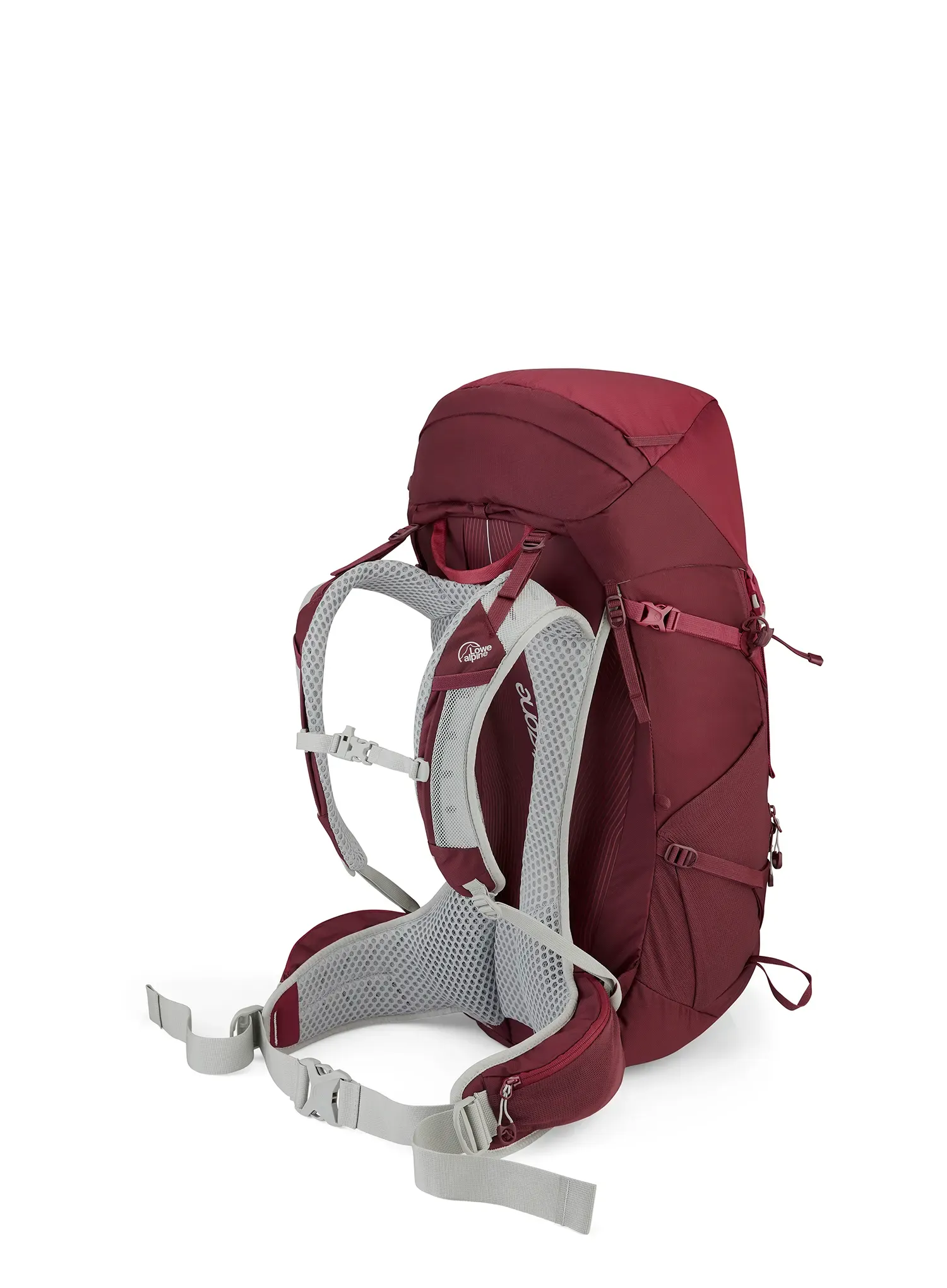 Dámský turistický batoh Lowe Alpine AirZone Trail Camino ND35:40 - deep heather/raspberry