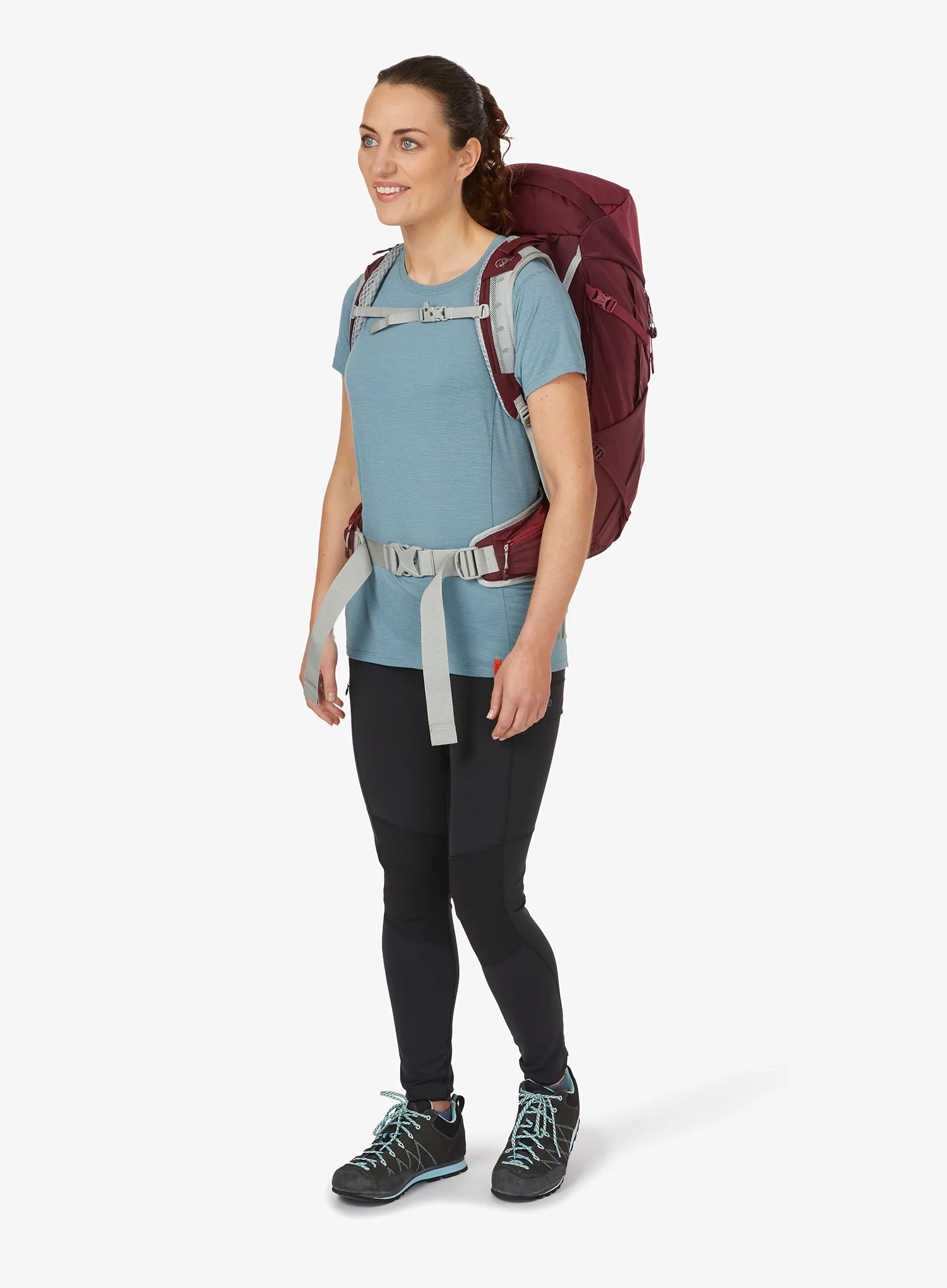 Dámský turistický batoh Lowe Alpine AirZone Trail ND28 - deep heather/raspberry