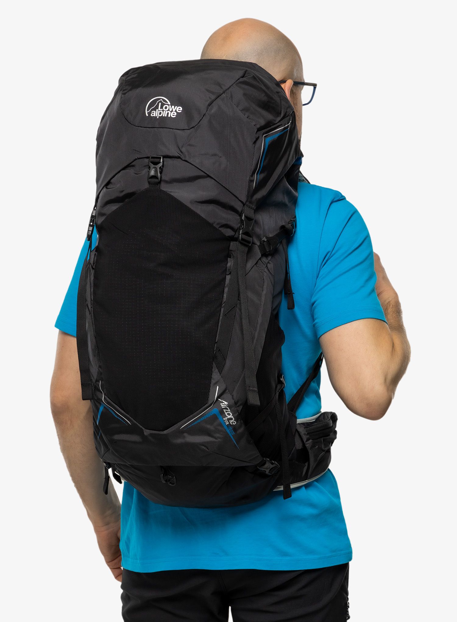 Turistický batoh Lowe Alpine AirZone Trek 45:55 - black