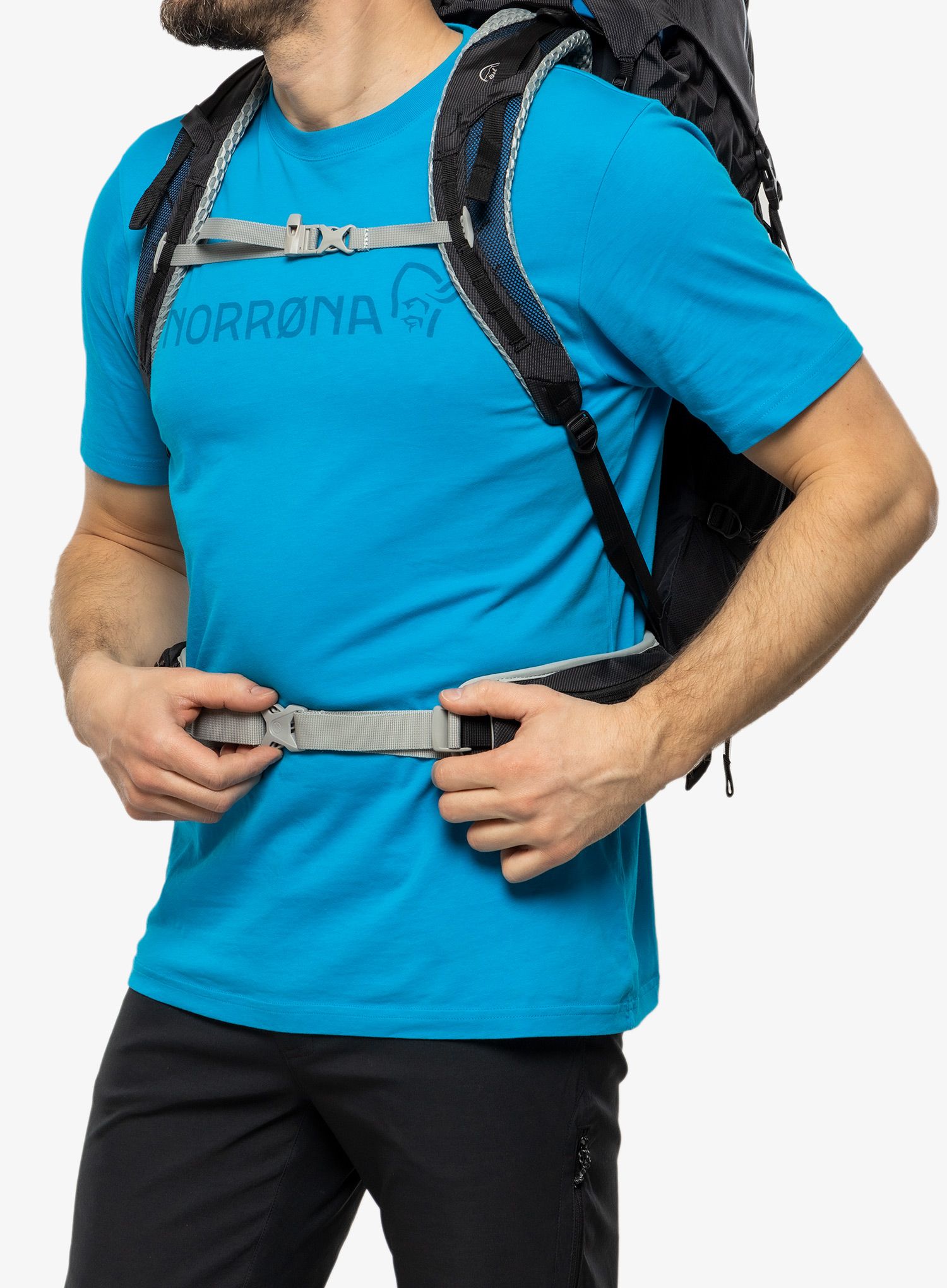 Turistický batoh Lowe Alpine AirZone Trek 45:55 - black