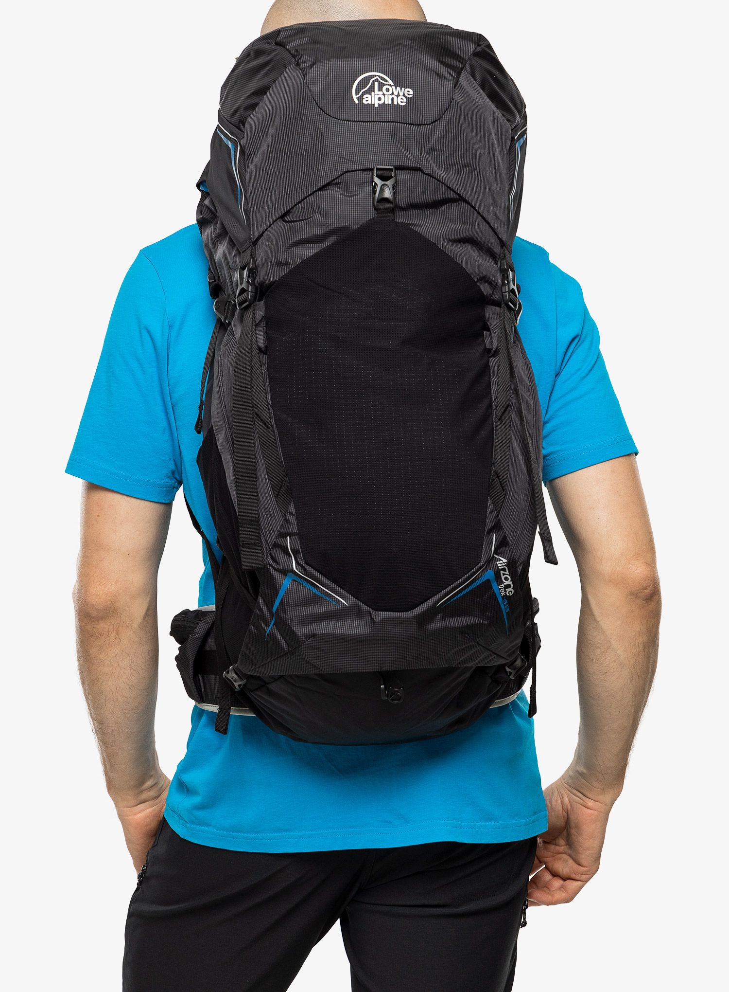 Turistický batoh Lowe Alpine AirZone Trek 45:55 - black