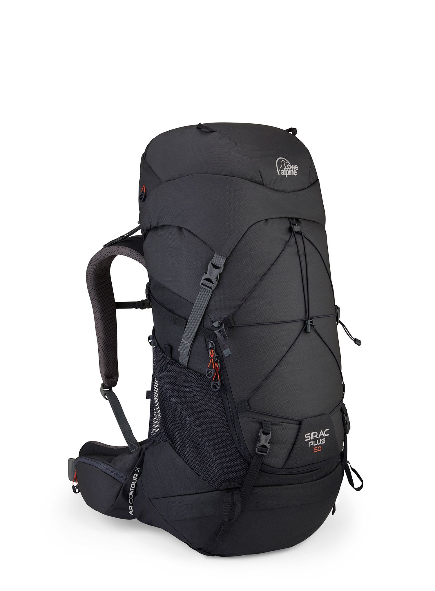 Trekový batoh Lowe Alpine Sirac Plus 50 - ebony