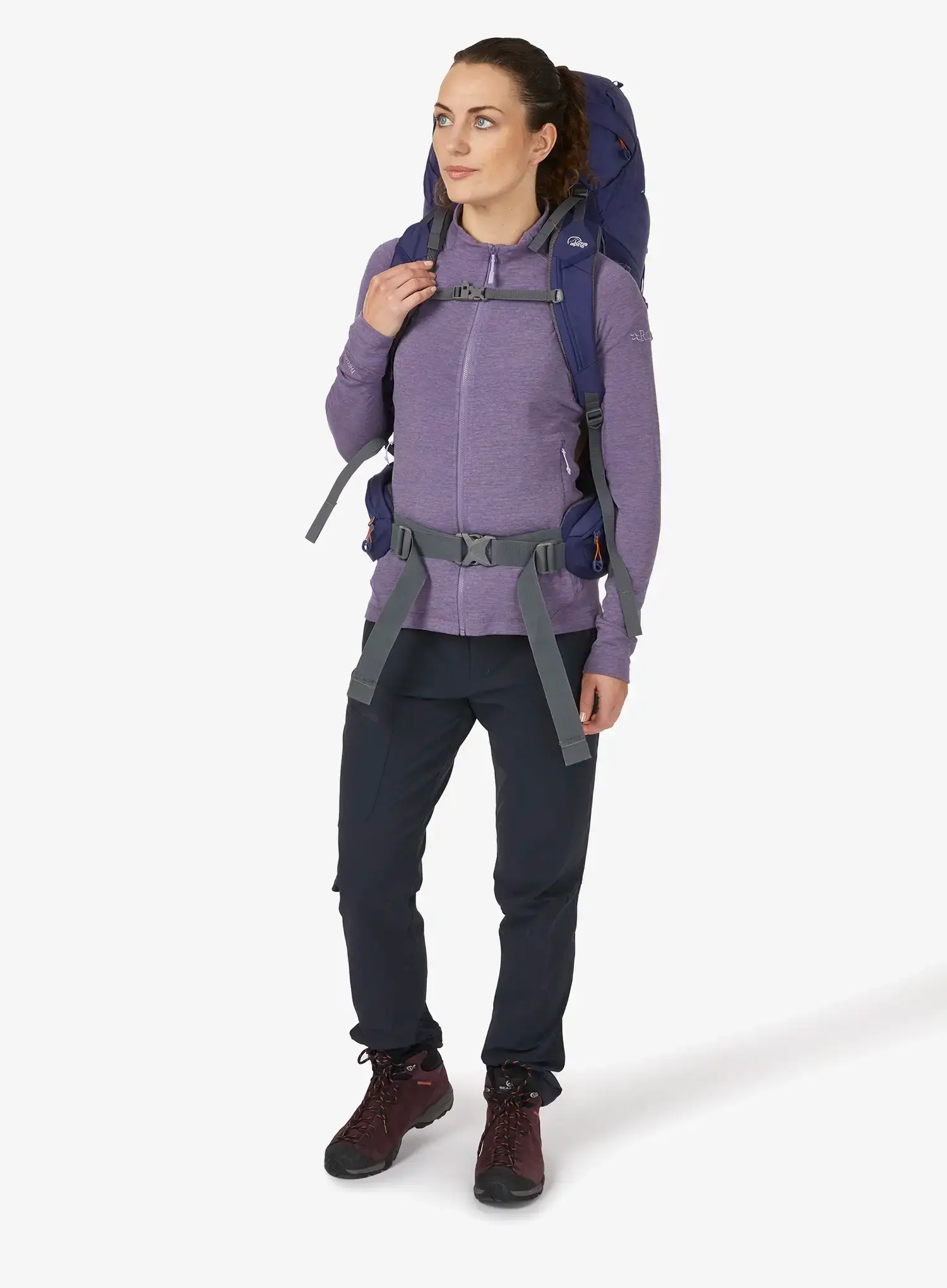 Dámský trekový batoh Lowe Alpine Sirac Plus ND50 - patriot blue