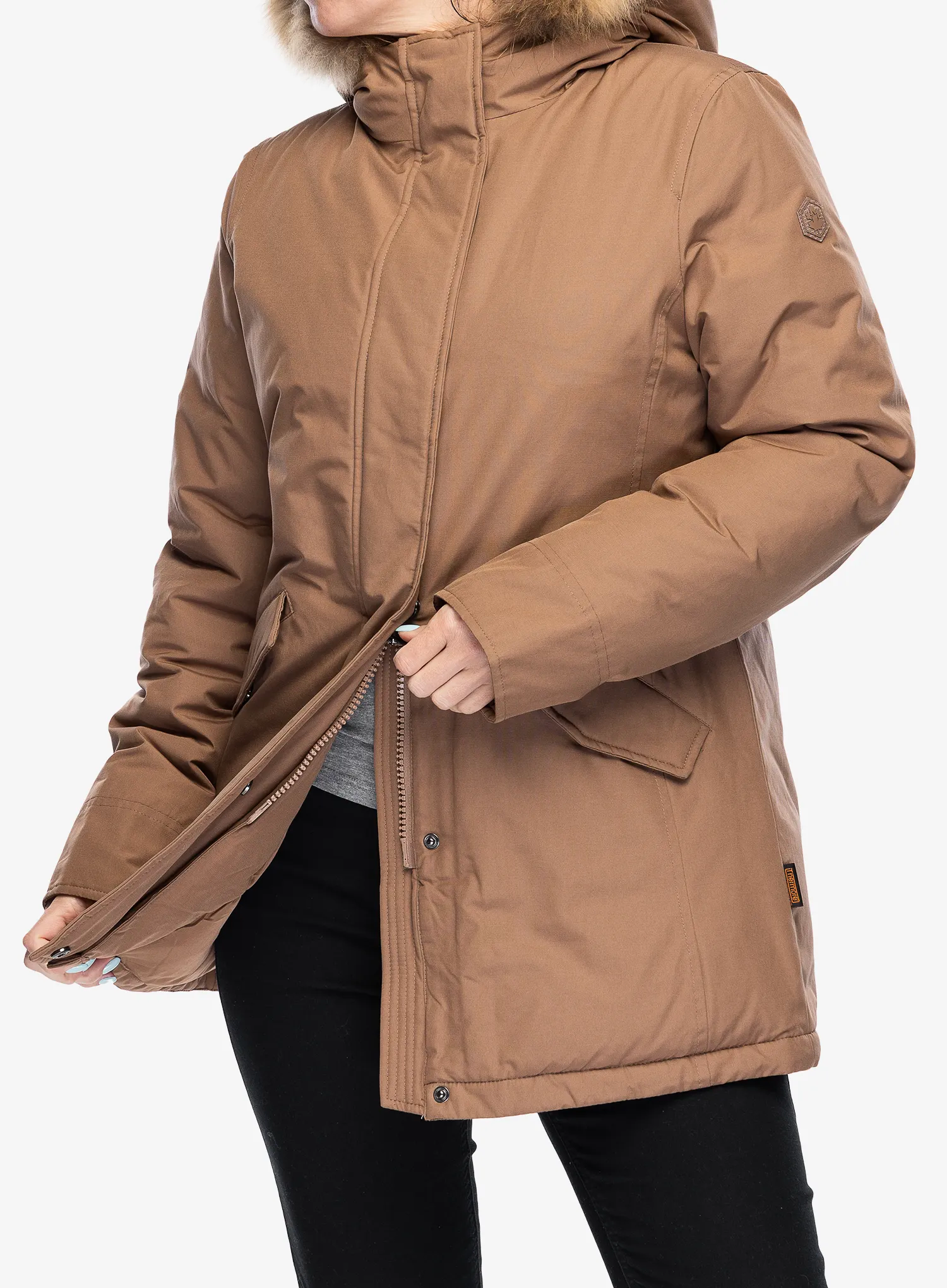 Dámský kabát Lumberjack Alaska - light brown