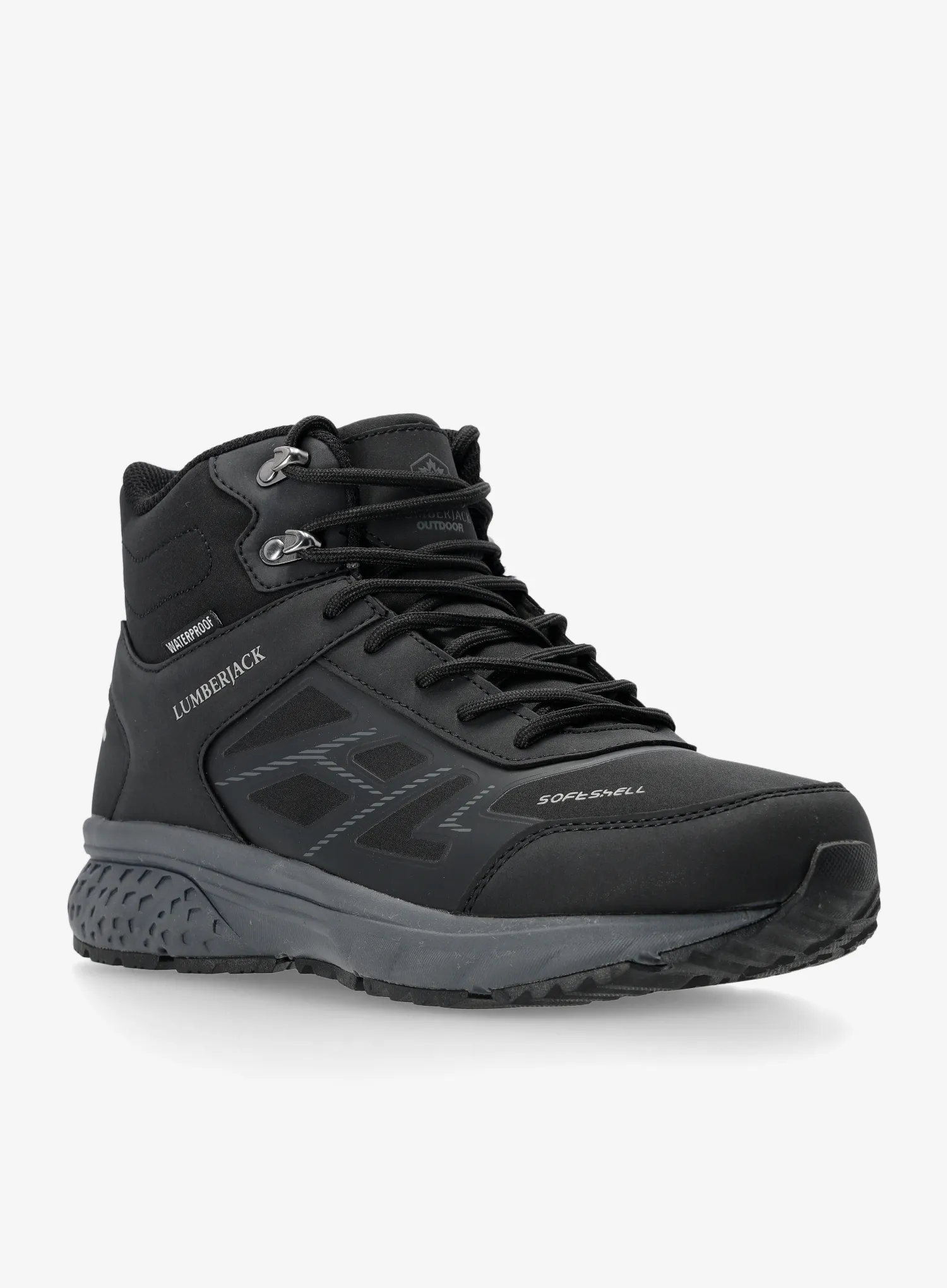 Turistické boty Lumberjack Josep - total black