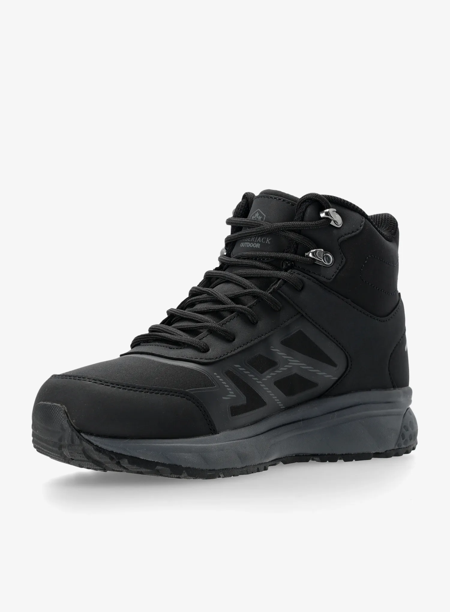 Turistické boty Lumberjack Josep - total black