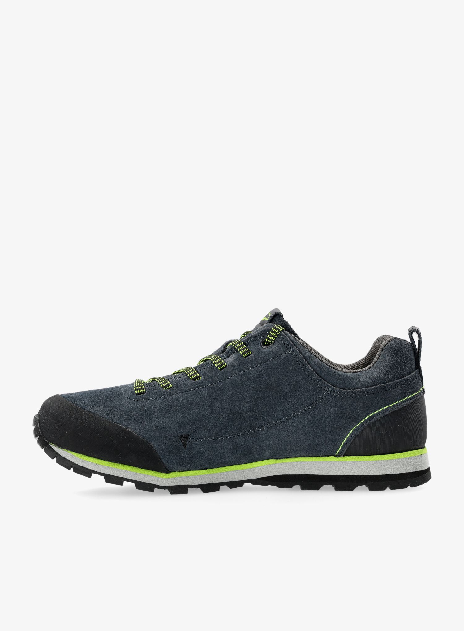 Nízké turistické boty CMP Elettra Low WP - titanio/limegreen