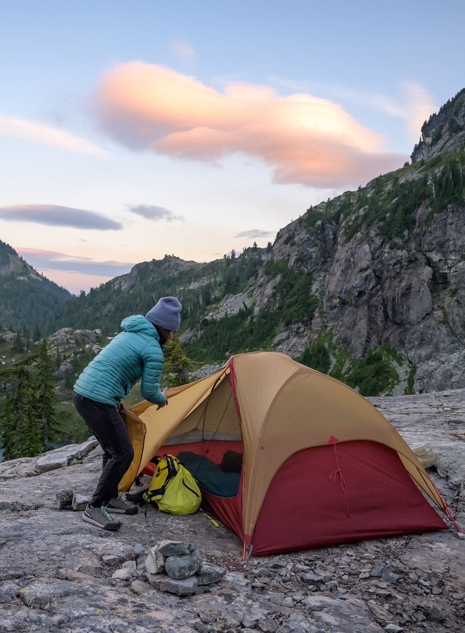 Stan pro 2 MSR FreeLite 2 Tan Tent V3