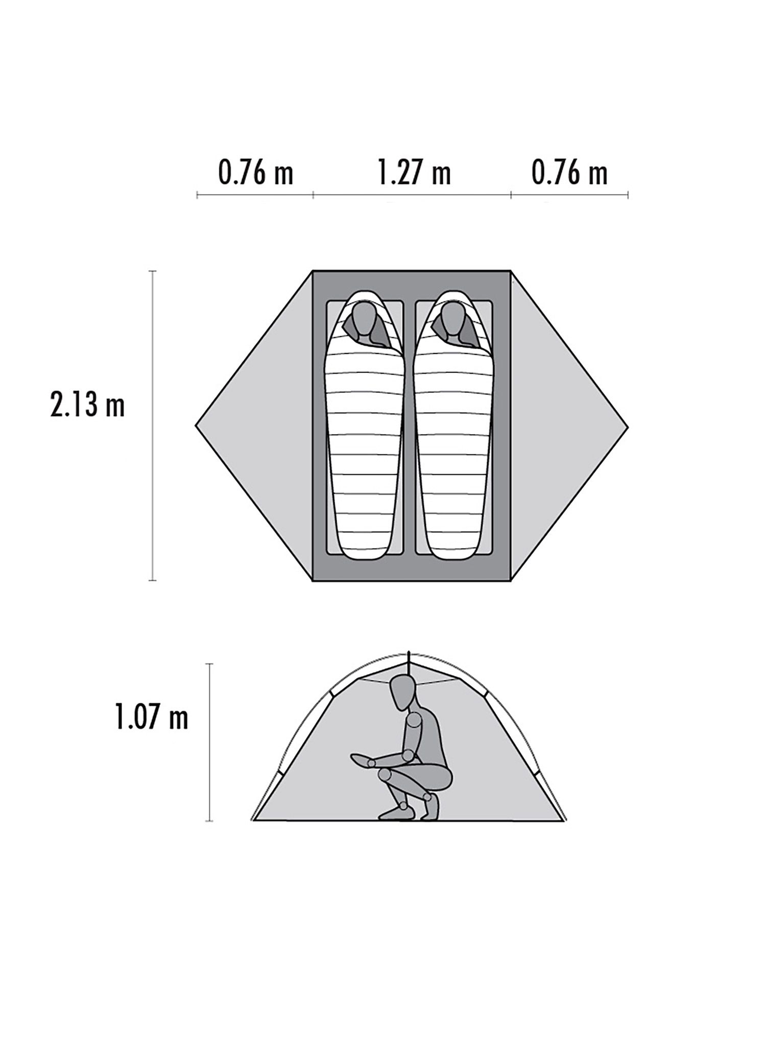 Cyklostan MSR Hubba Hubba Bikepack 2 