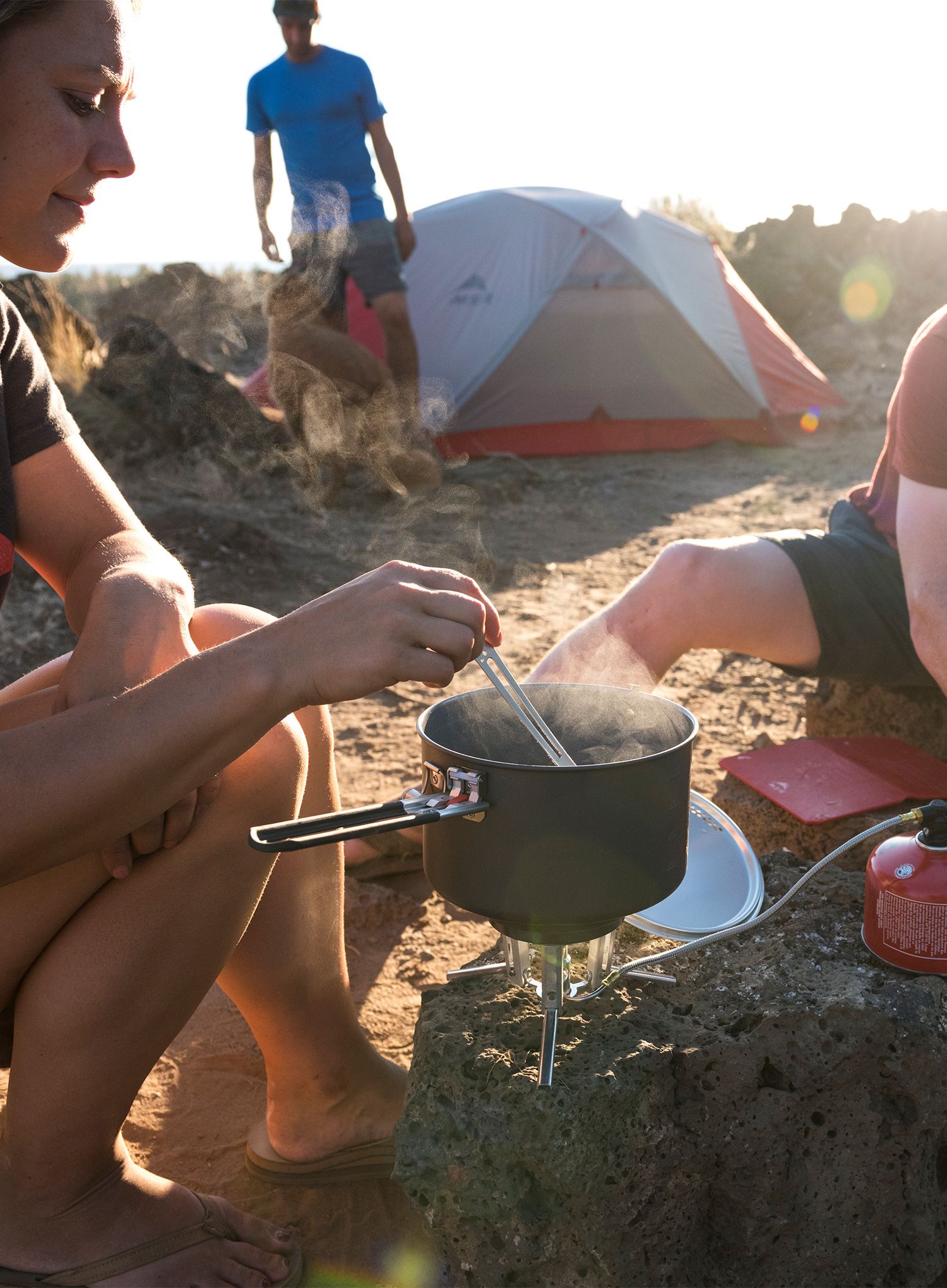 Turistický hořák MSR WindBurner Group Stove System
