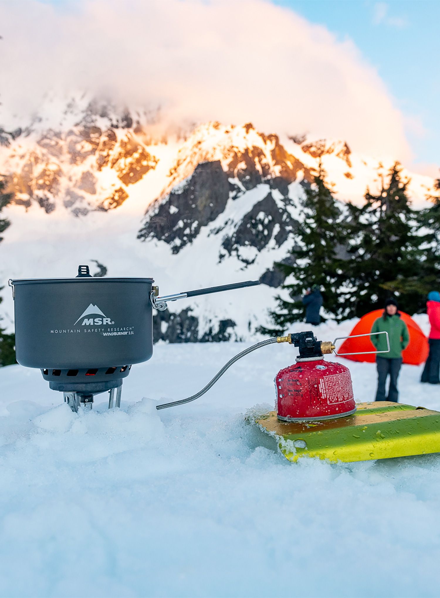 Turistický hořák MSR WindBurner Group Stove System