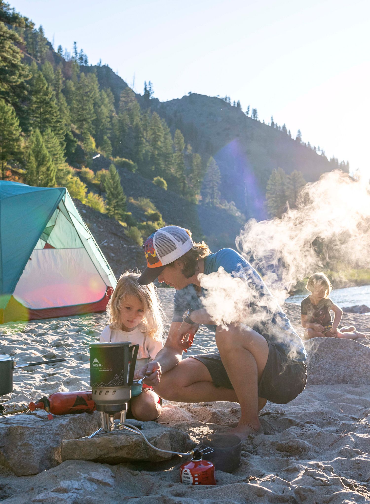 Turistický hořák MSR WindBurner Group Stove System