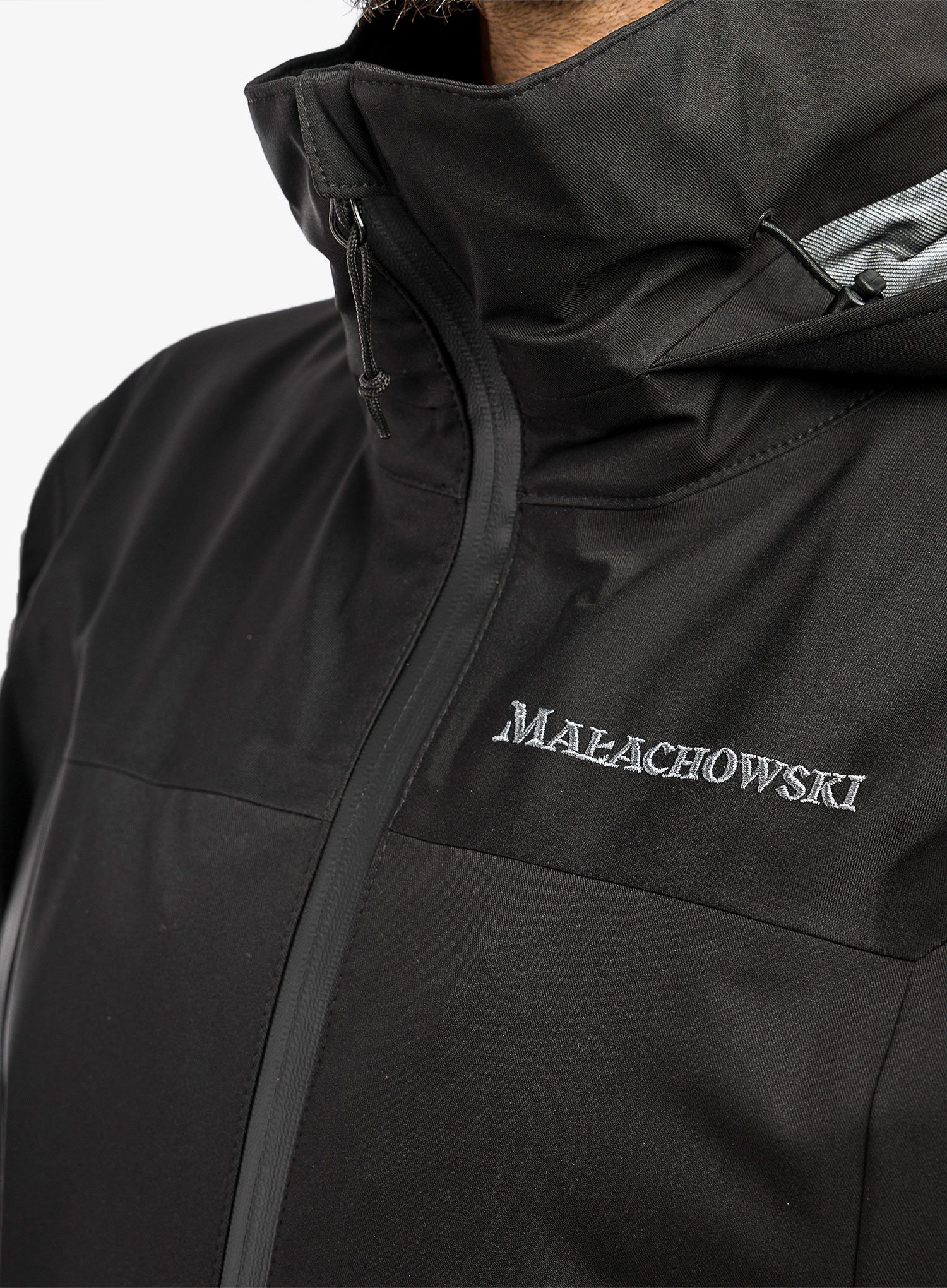 Dešťová bunda Małachowski 3L Tourist - black