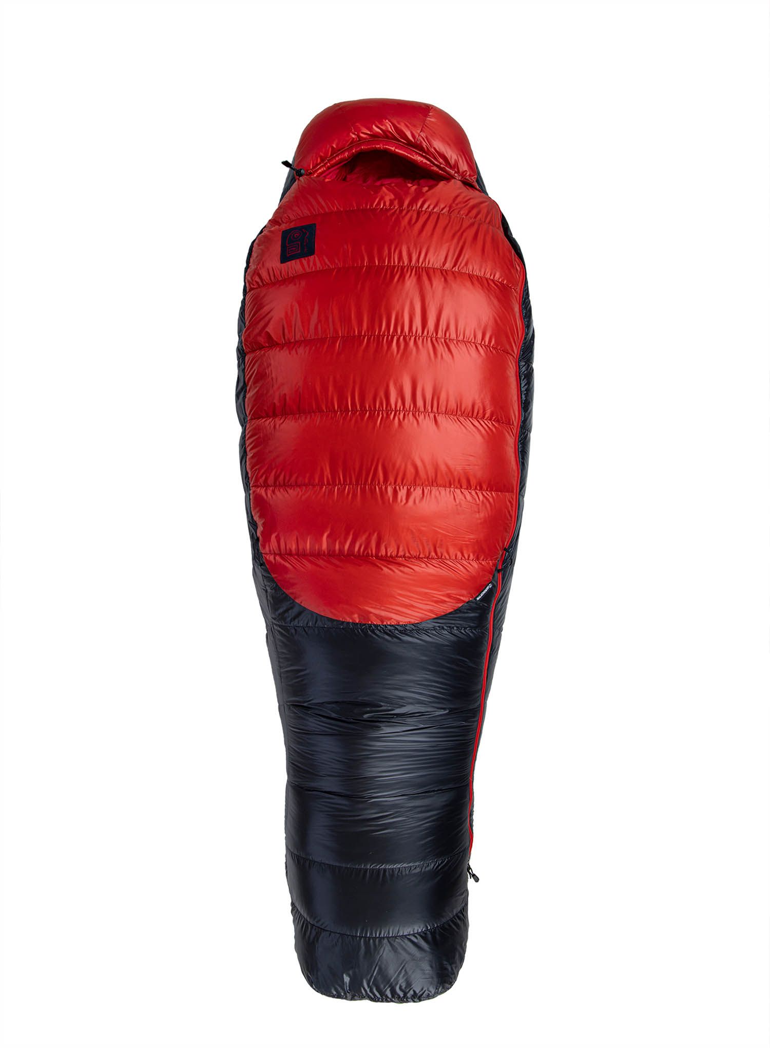 Péřový spacák Małachowski Climber II 600 (188 cm) - black/red
