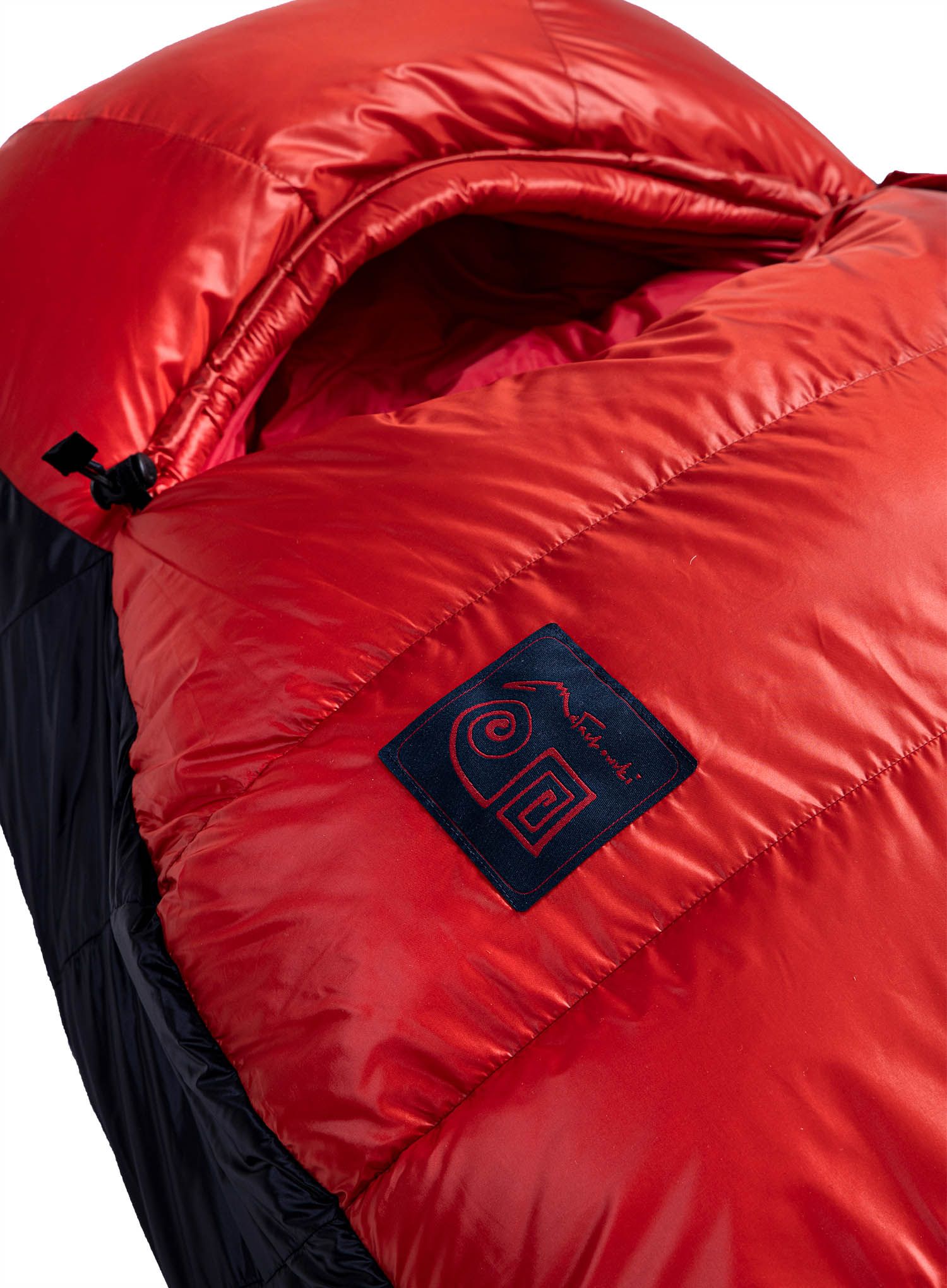 Péřový spacák Małachowski Climber II 800 (200 cm) - black/red