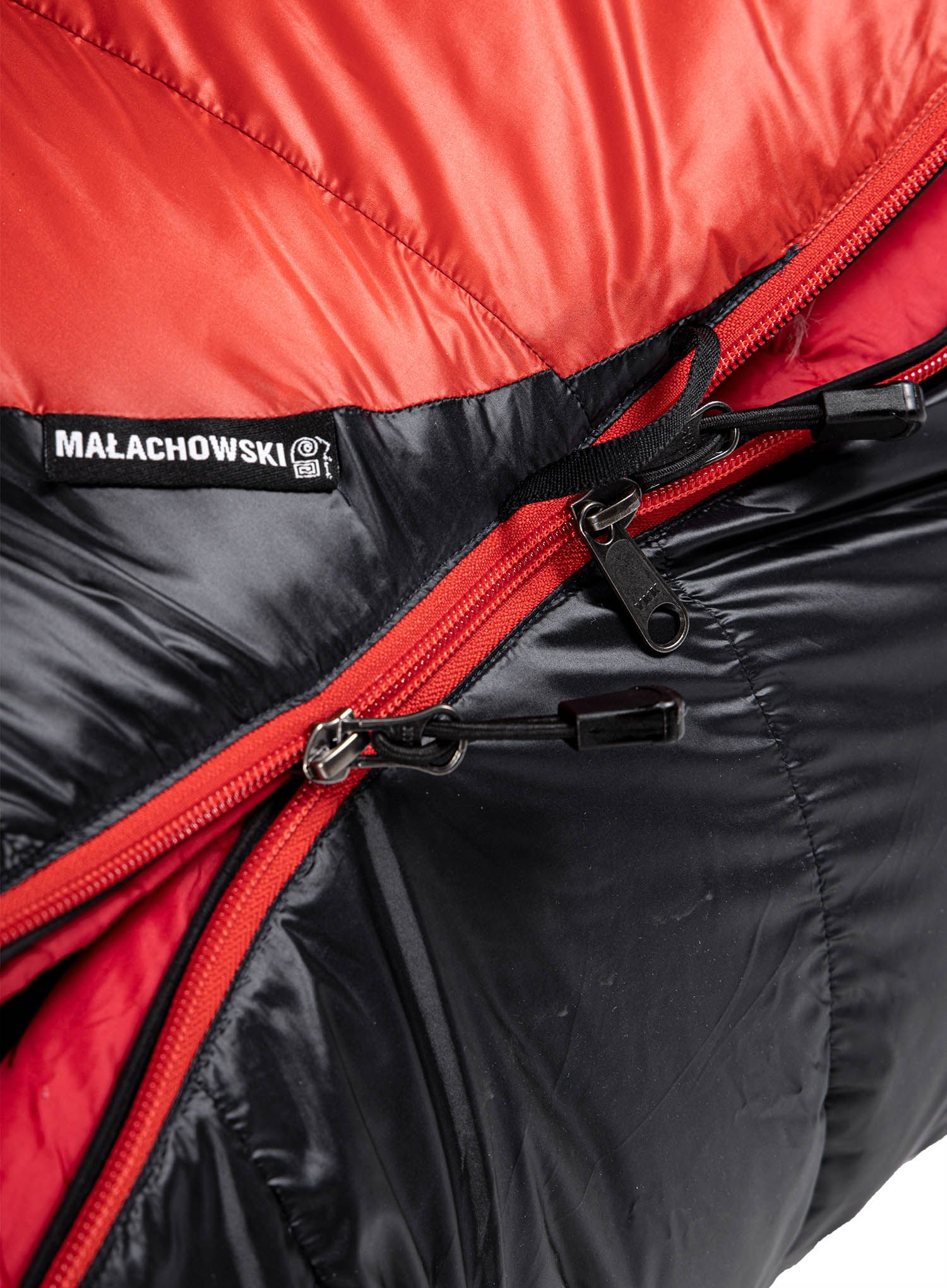 Péřový spacák Małachowski Climber II 800 (200 cm) - black/red