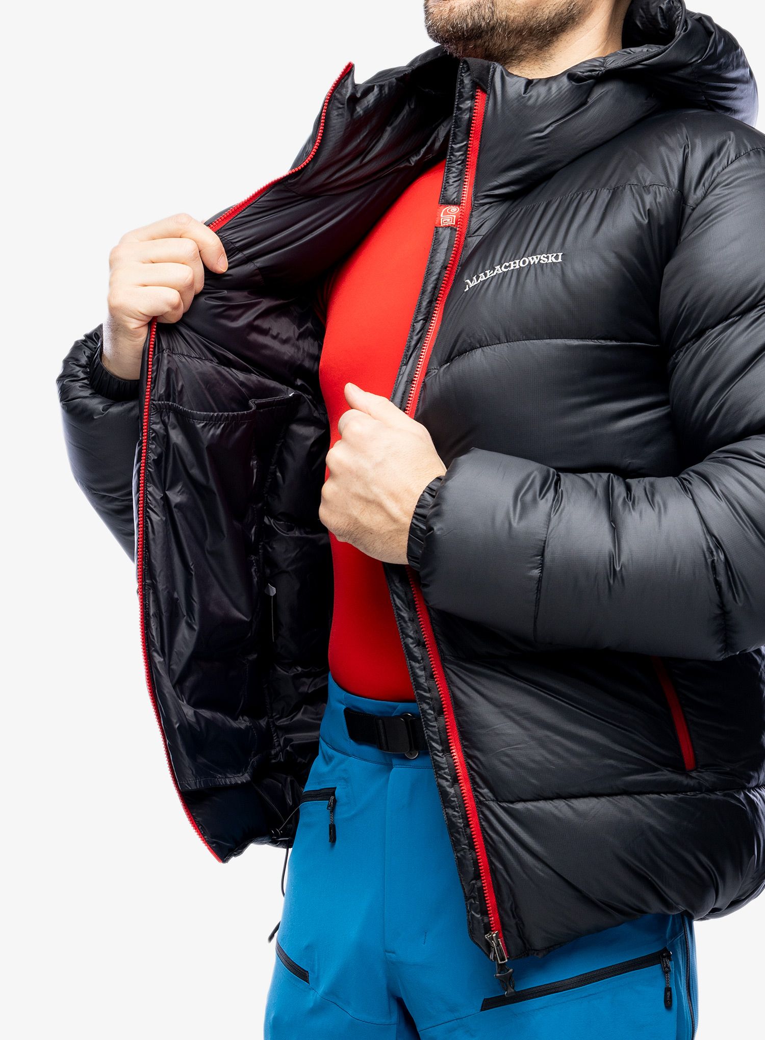 Péřová bunda Małachowski Guide Pro - black