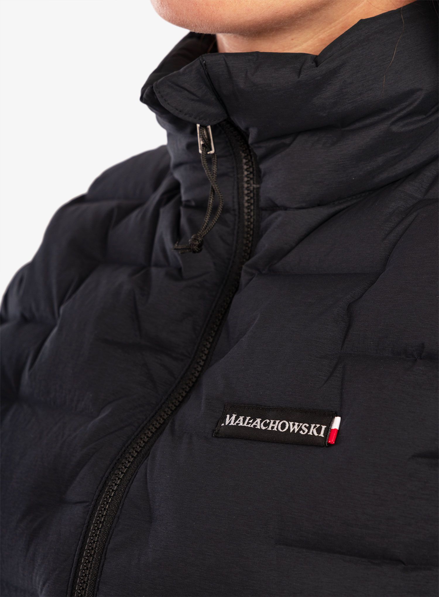Péřová vesta dámská Małachowski ICON Tourist - black/black