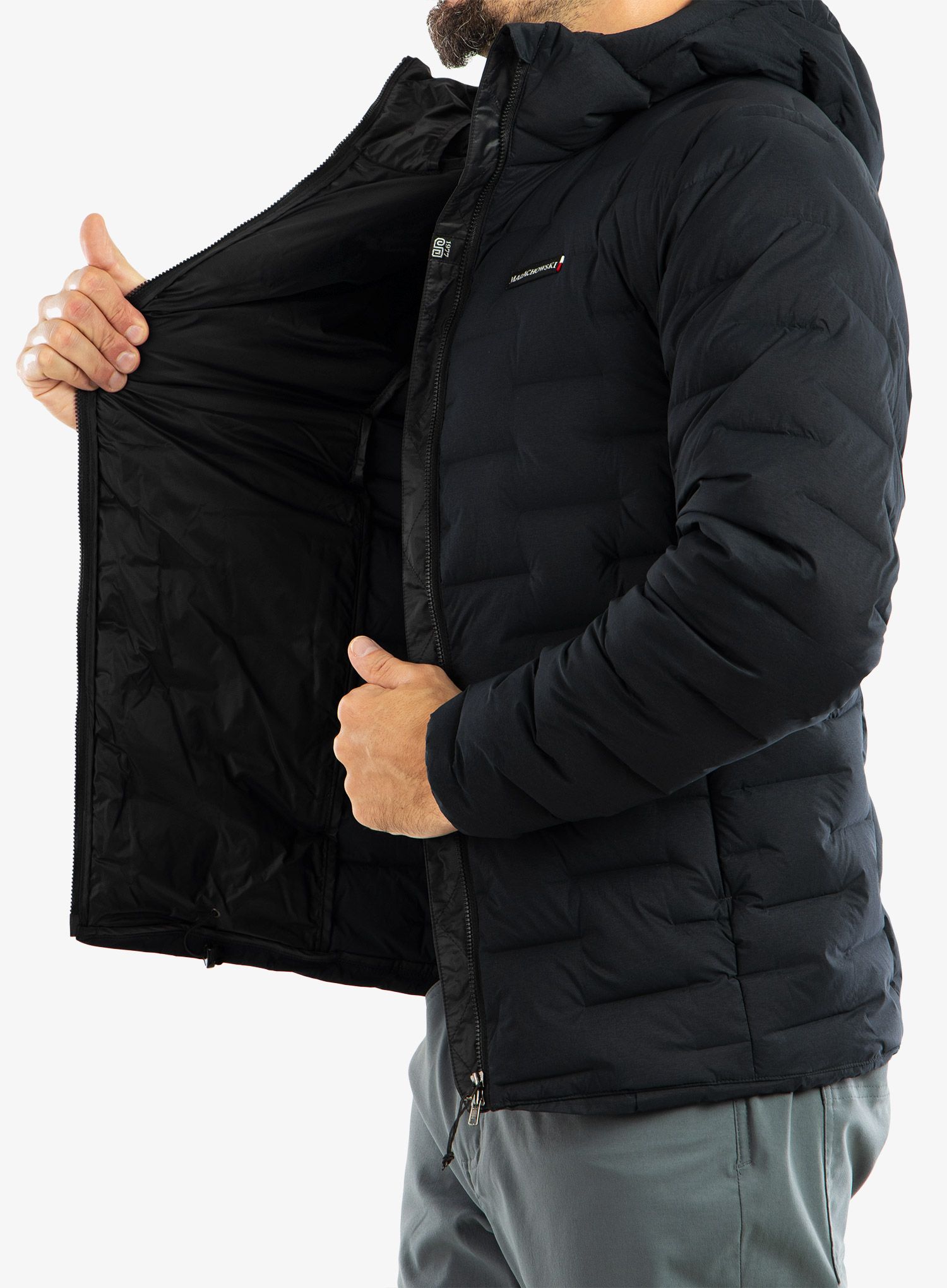 Péřová bunda Małachowski ICON Tourist - black