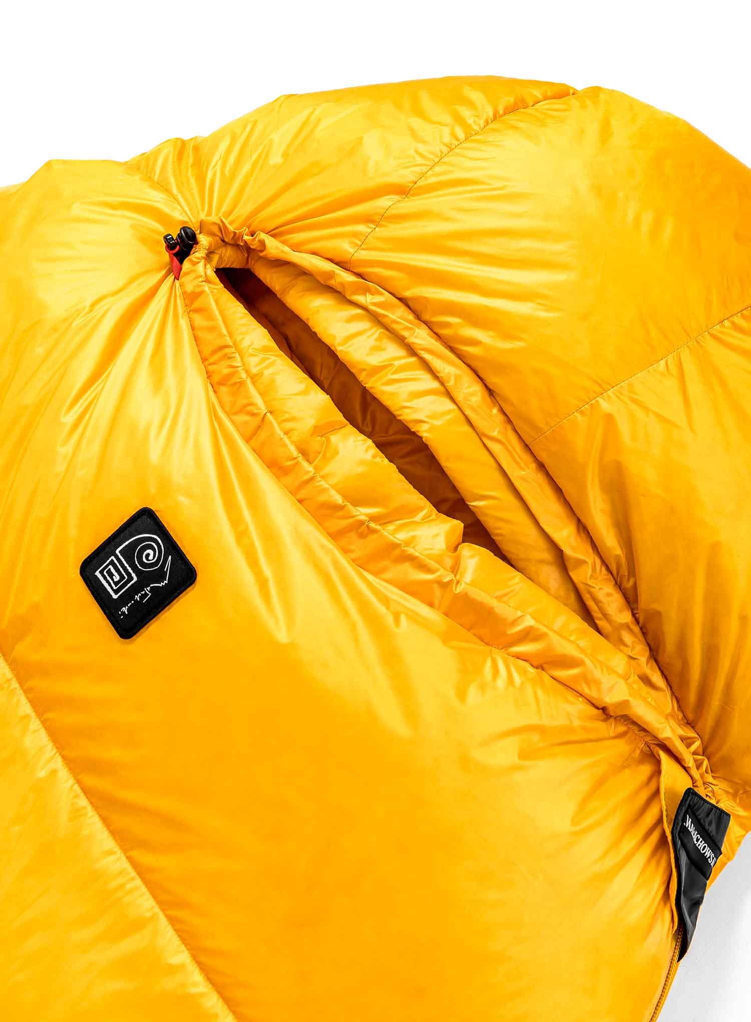 Péřový spacák Małachowski Tourist 250 M LZ (176 cm) - yellow