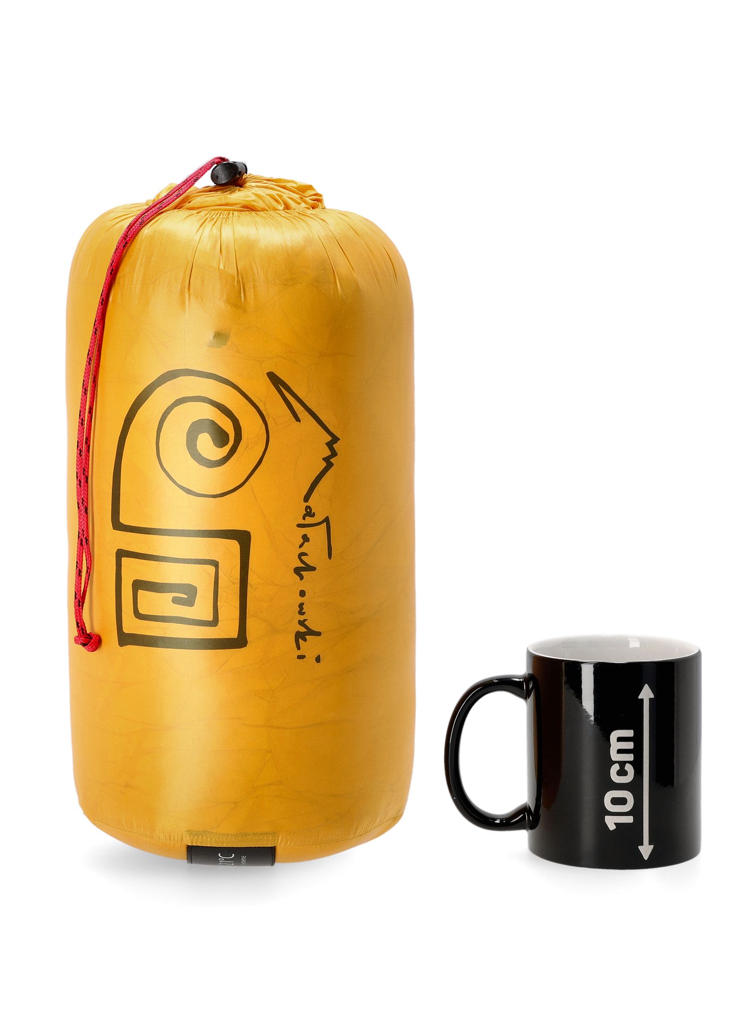 Péřový spacák Małachowski Tourist 450 L LZ (188 cm) - yellow