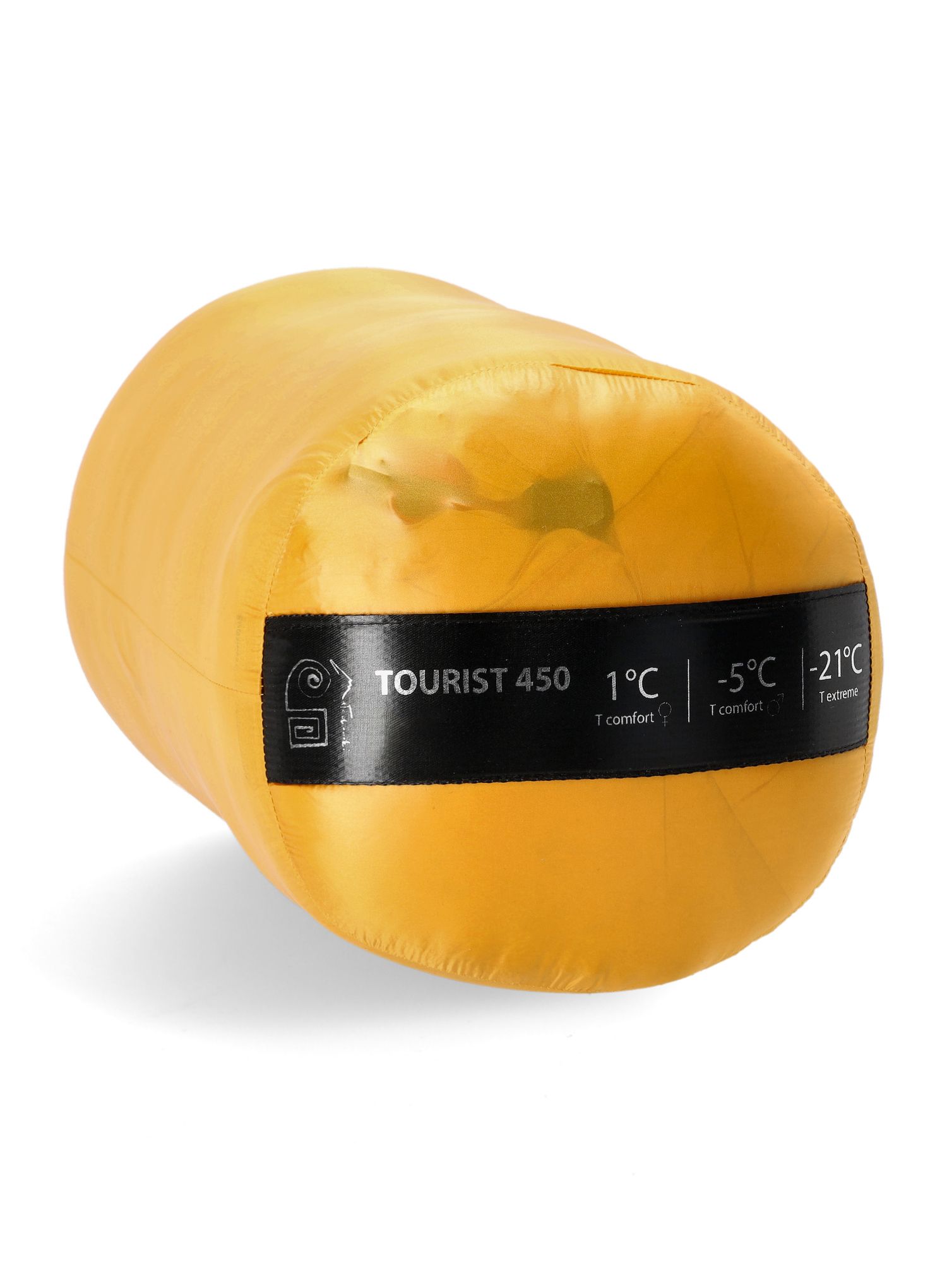 Péřový spacák Małachowski Tourist 450 L LZ (188 cm) - yellow