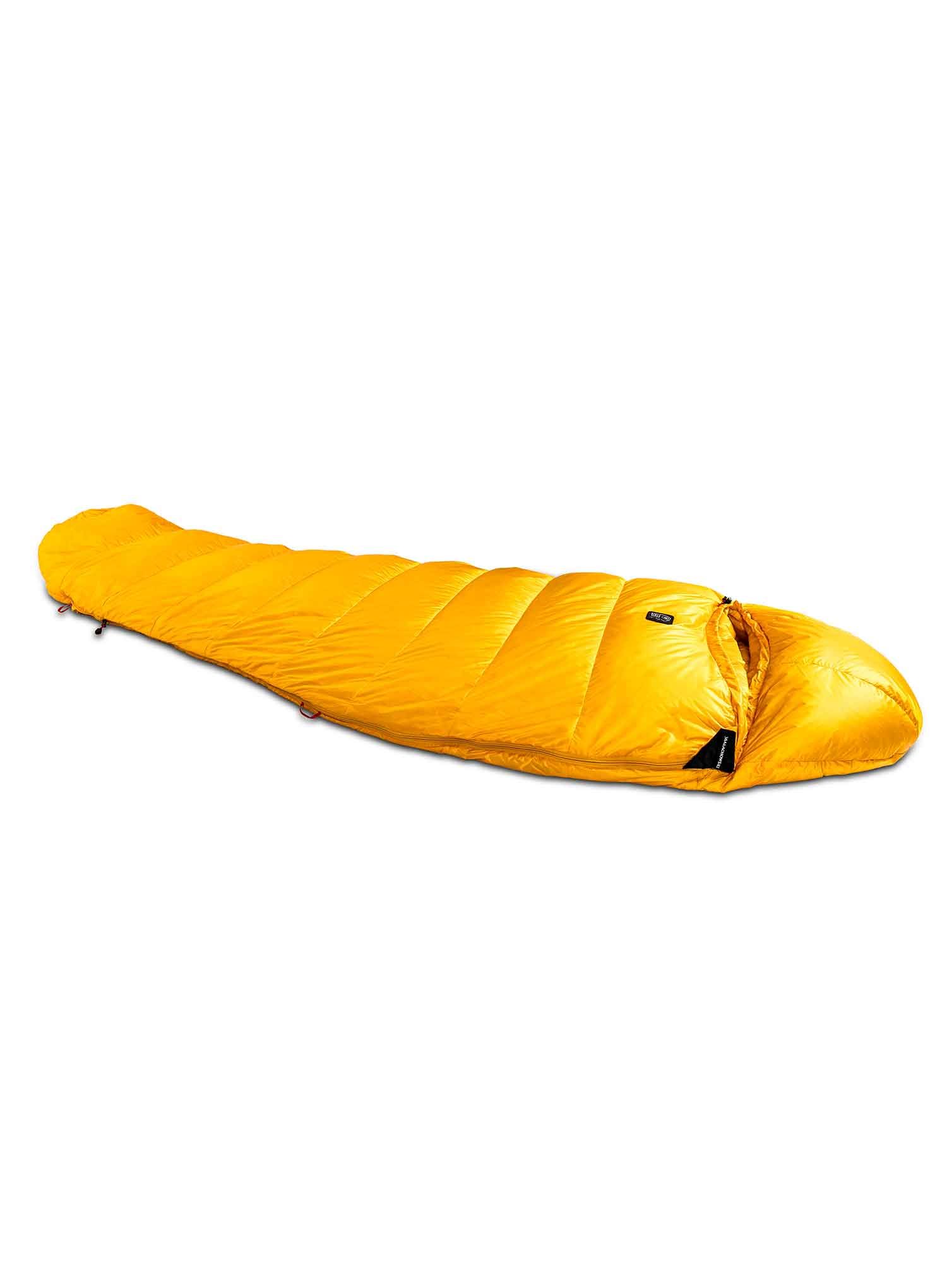 Péřový spacák Małachowski Tourist 450 M LZ (176 cm) - yellow
