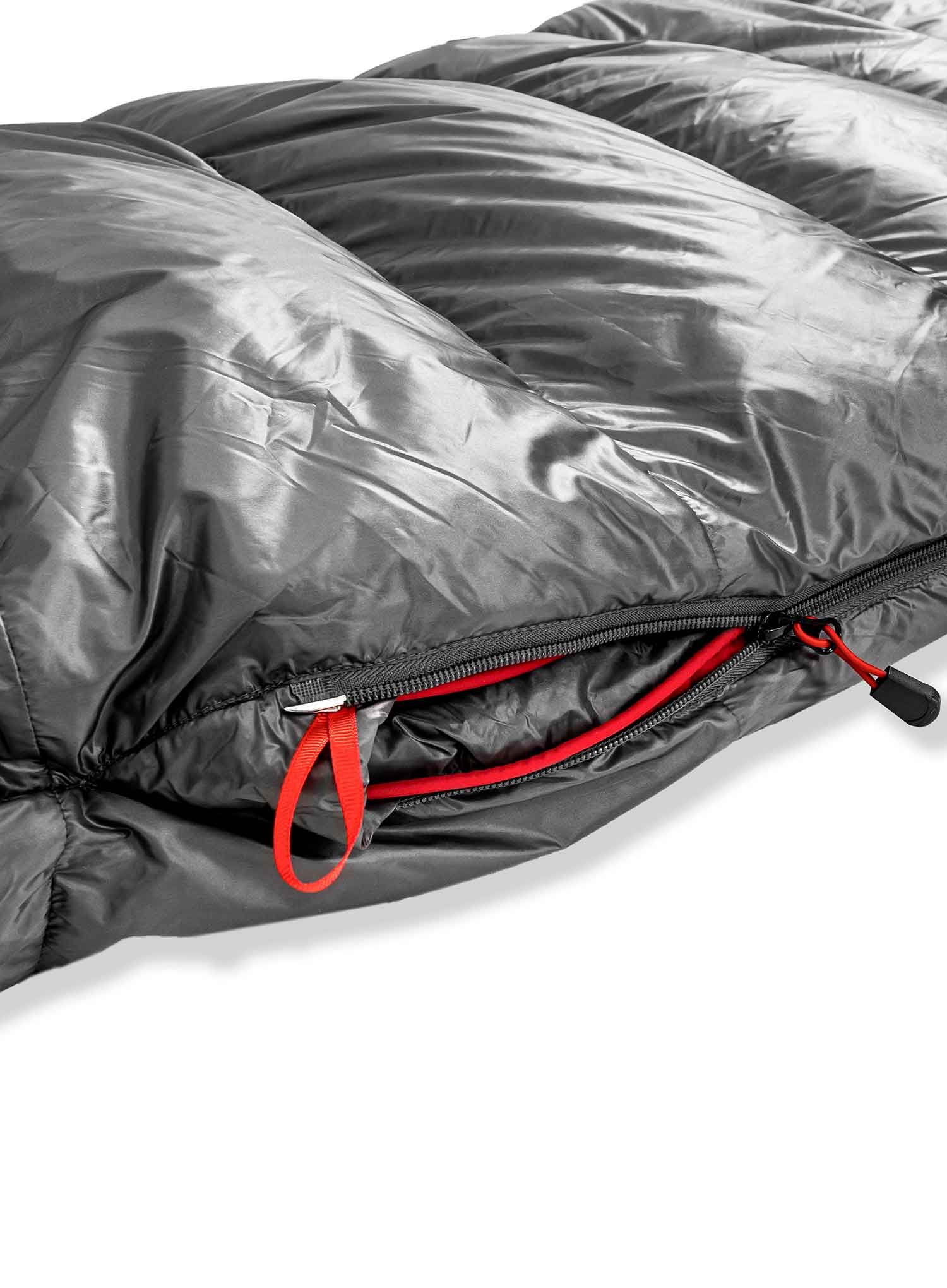 Péřový spacák Małachowski Tourist 450 L LZ (188 cm) - grey