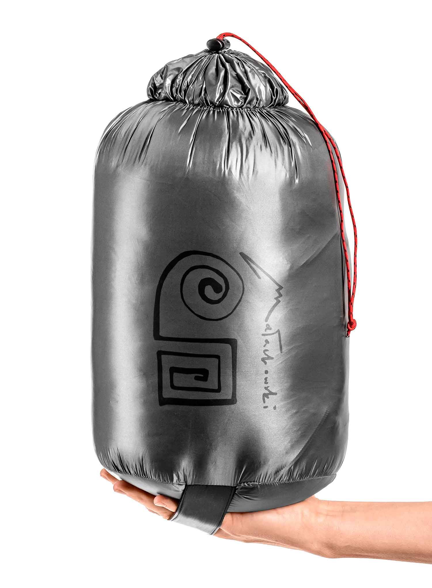 Péřový spacák Małachowski Tourist 450 L LZ (188 cm) - grey