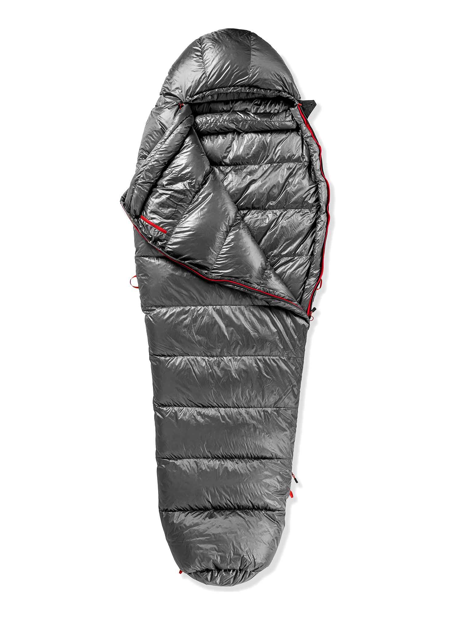 Péřový spacák Małachowski Tourist 450 XL LZ (200 cm) - grey