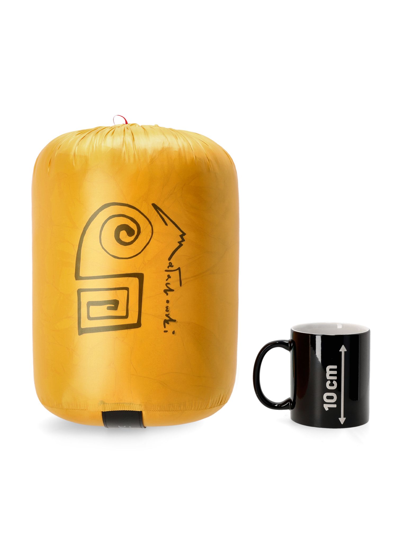 Péřový spacák Małachowski Tourist 650 L LZ (188 cm) - yellow