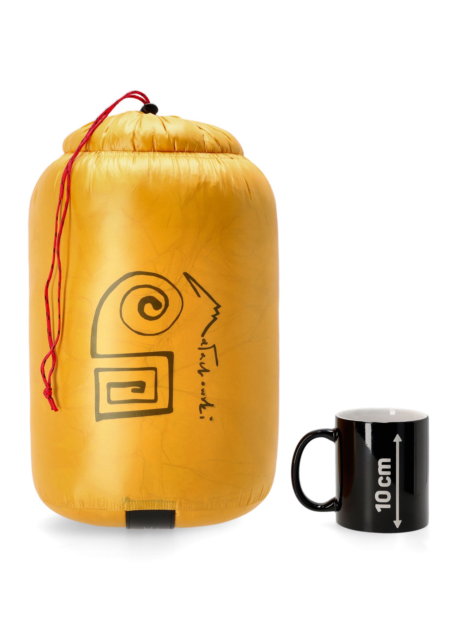 Péřový spacák Małachowski Tourist 650 XL LZ (200 cm) - yellow