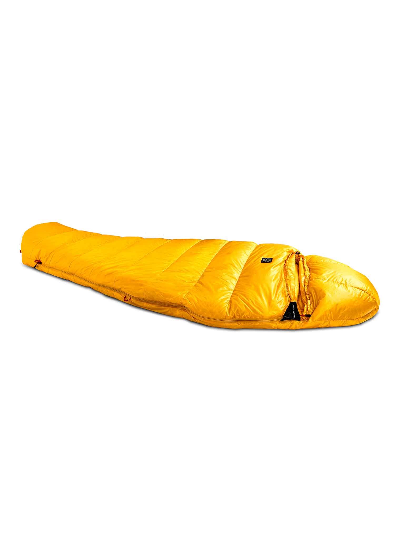 Péřový spacák Małachowski Tourist 650 M LZ (176 cm) - yellow